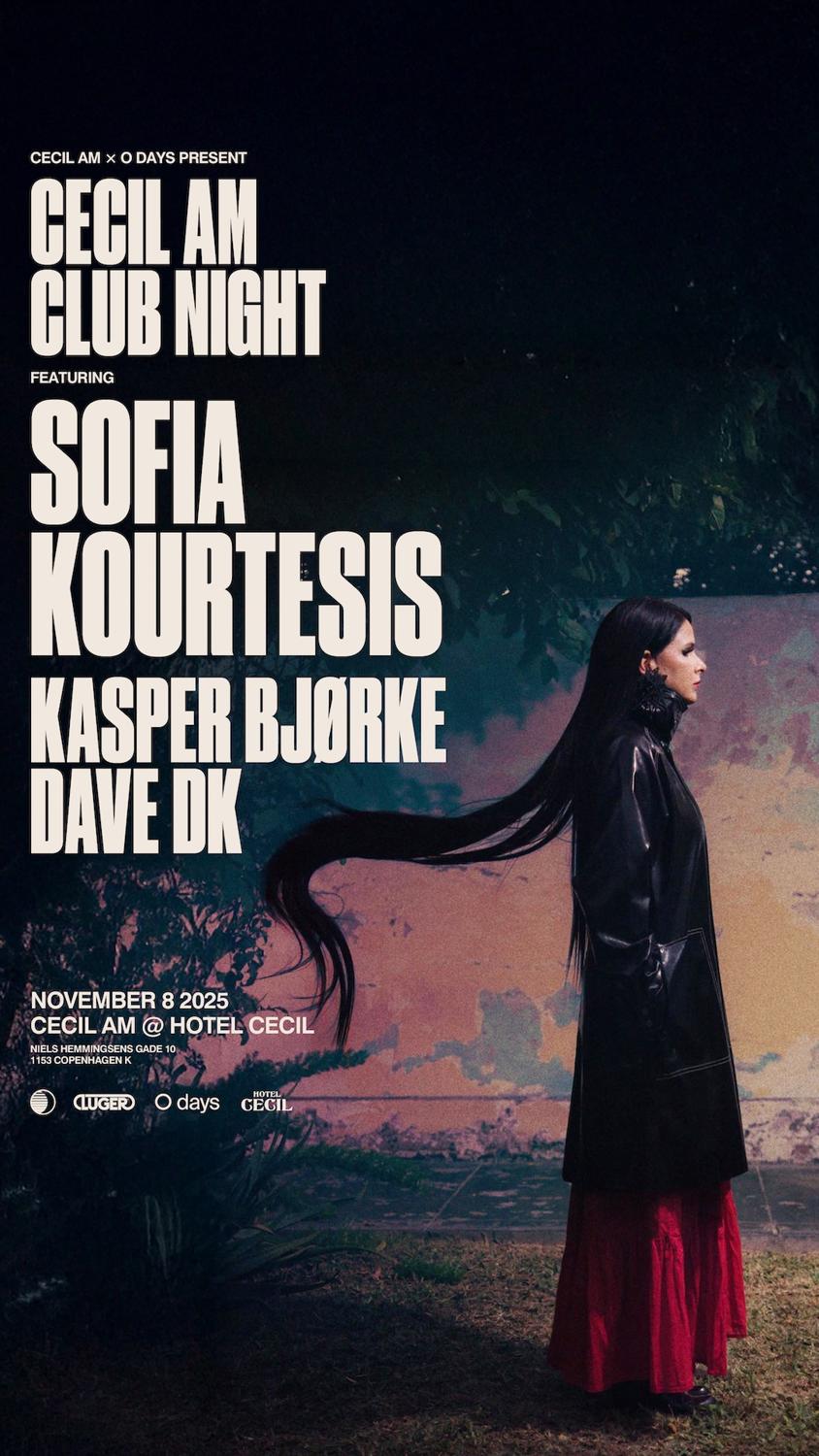 Sofia Kourtesis + Kasper Bjørke & Dave Dk