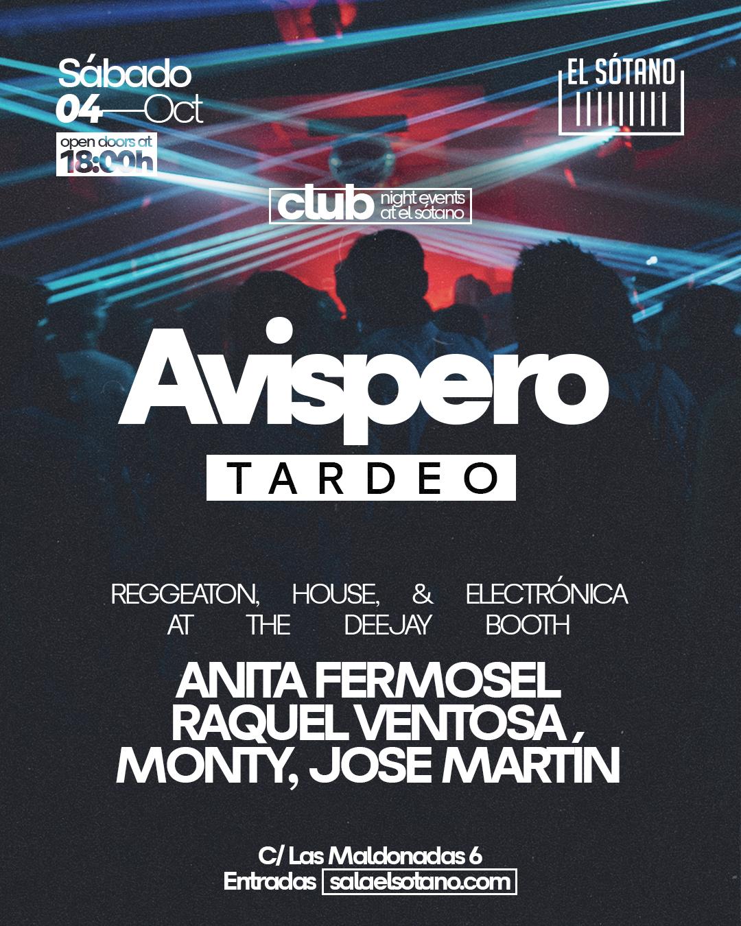 Avispero: Anita Fermosel, Raquel Ventosa, Monty, Jose Martín