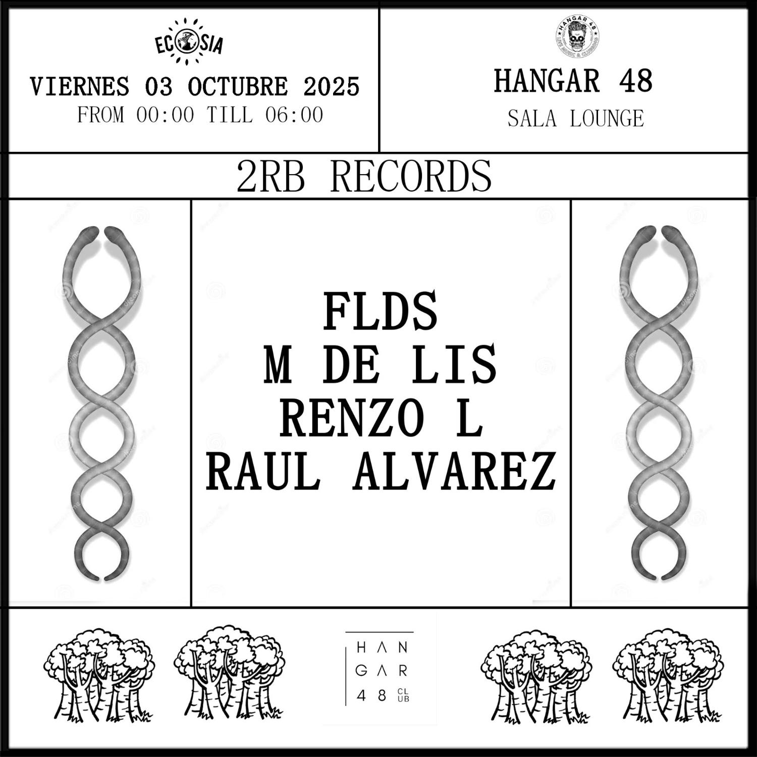 2Rb Records: Flds, M De Lis, Renzo L, Raul Alvarez