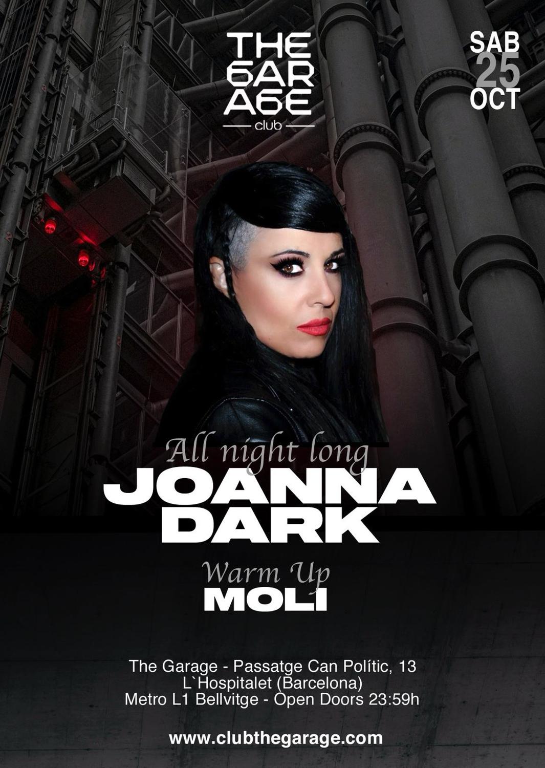 The Garage Presents: Joanna Dark All Night Long