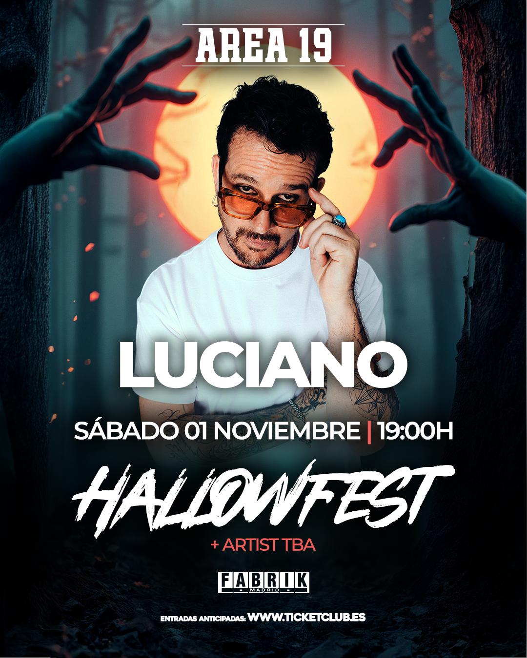 Hallowfest Fabrik With Luciano