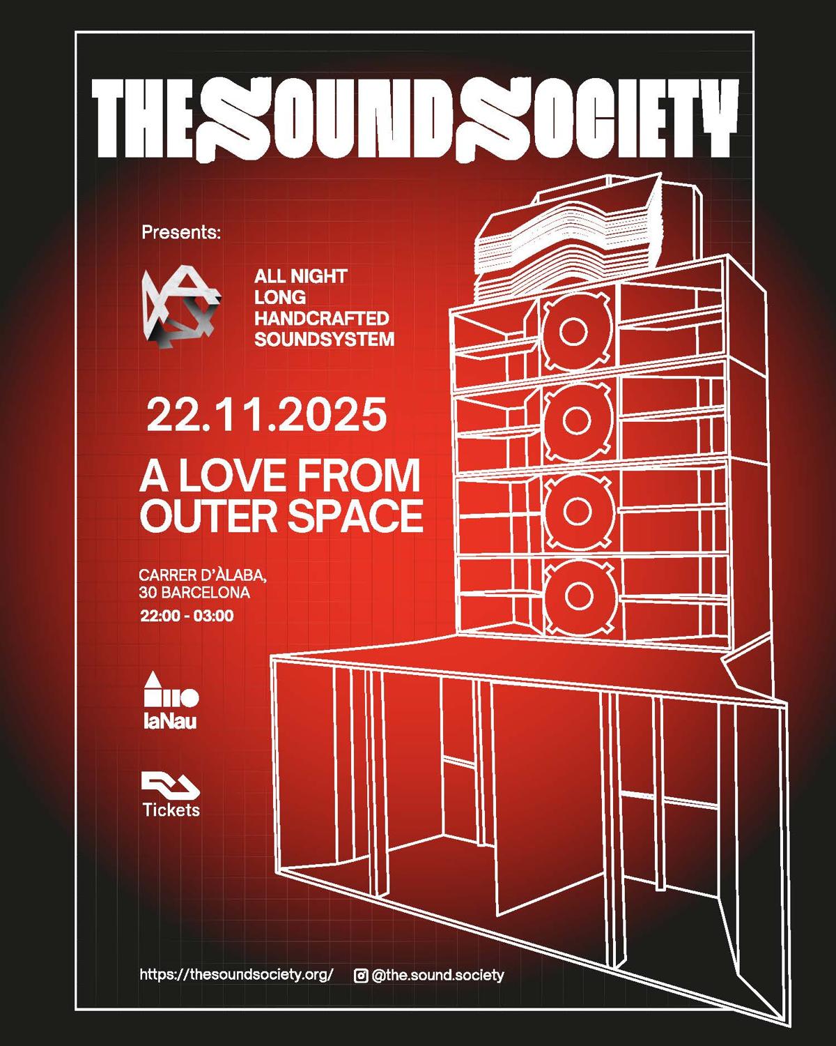 4444 By The Sound Society Presents: A Love From Outer Space 