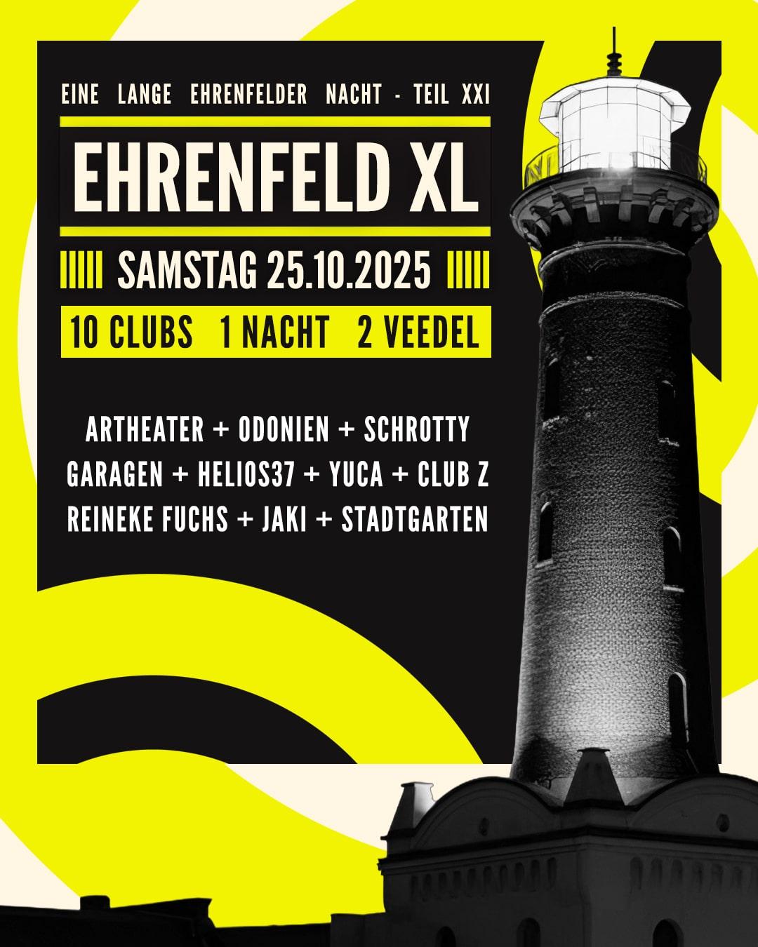 Ehrenfeld Xl - The Cologne Club Festival // 10 Clubs, 1 Night - Ehrenfeld & Belgian Quarter