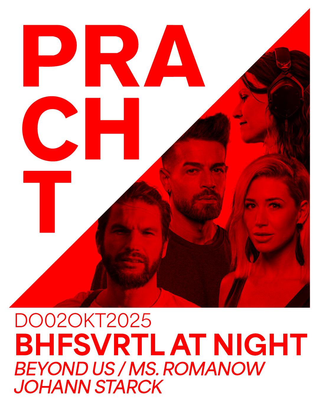 Bahnhofsviertel At Night With Beyond Us, Ms. Romanow, Johann Starck