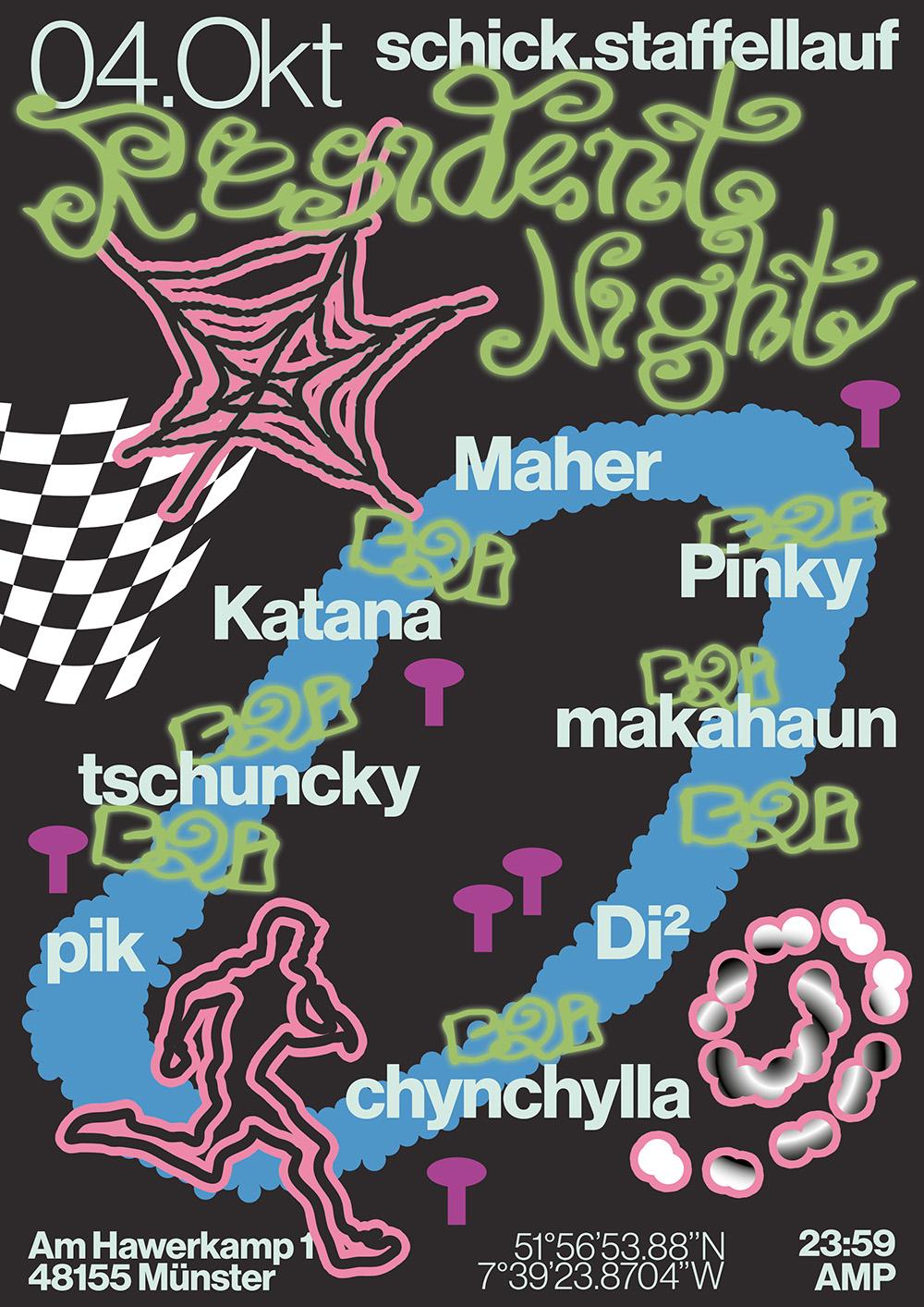 Schick.Standort Resident Night