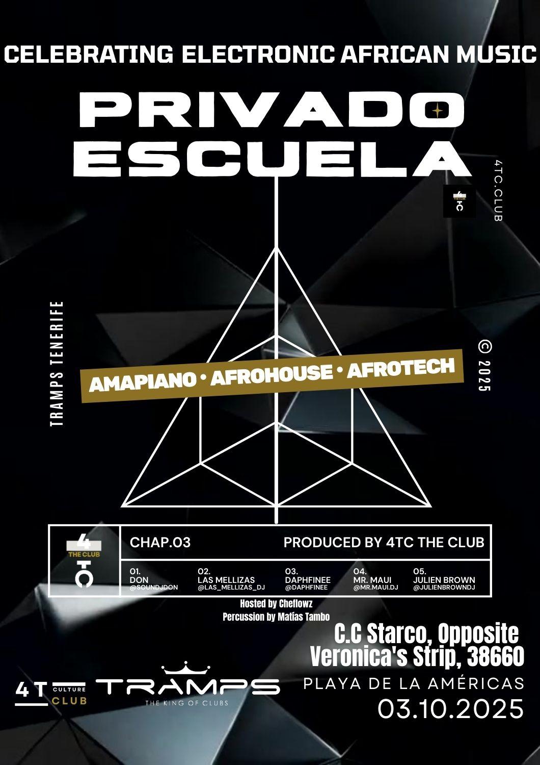 Privado Escuela, En Tramps Tenerife