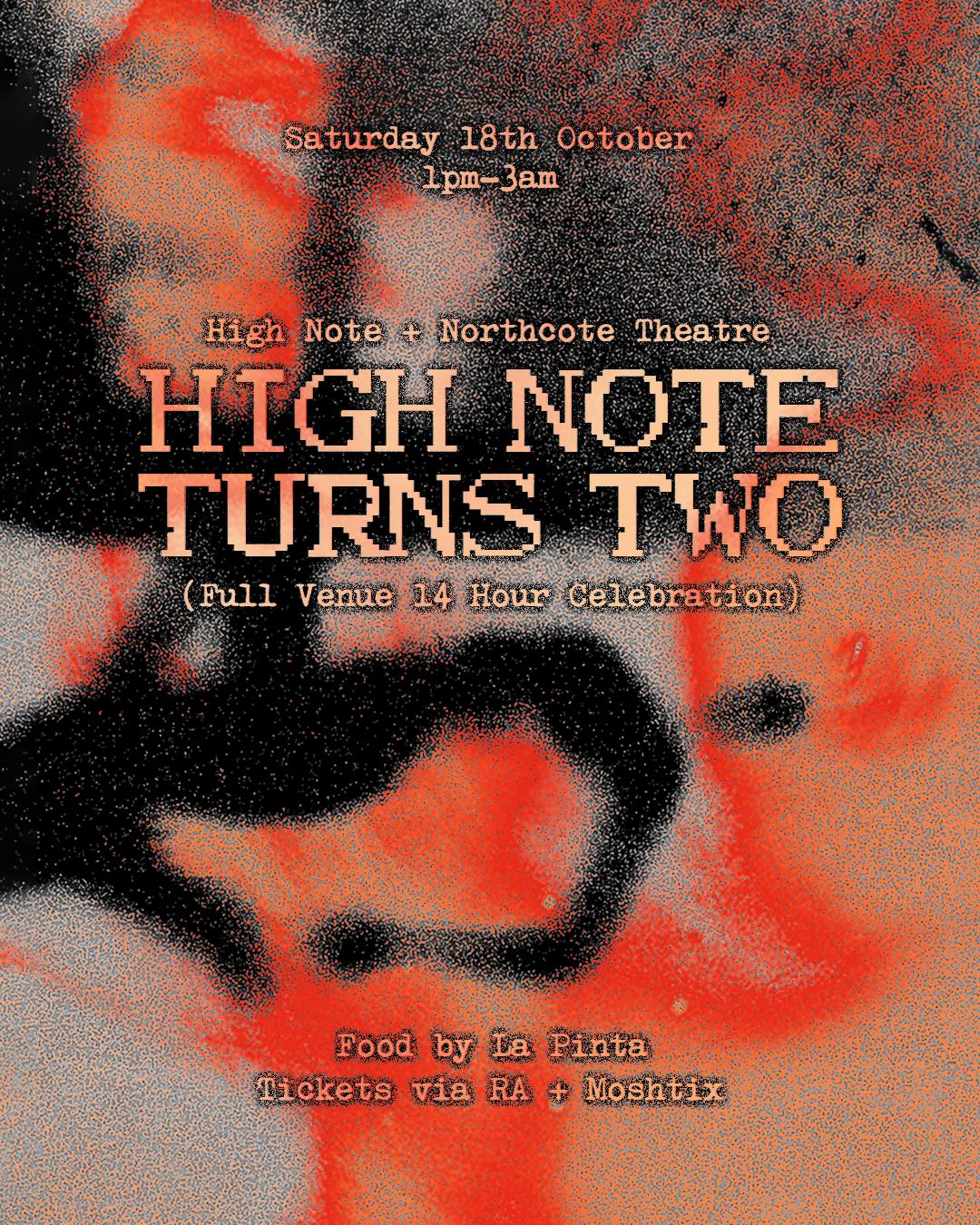 High Note Turns Two Presents Floating Points (Uk / Dj Set) + More