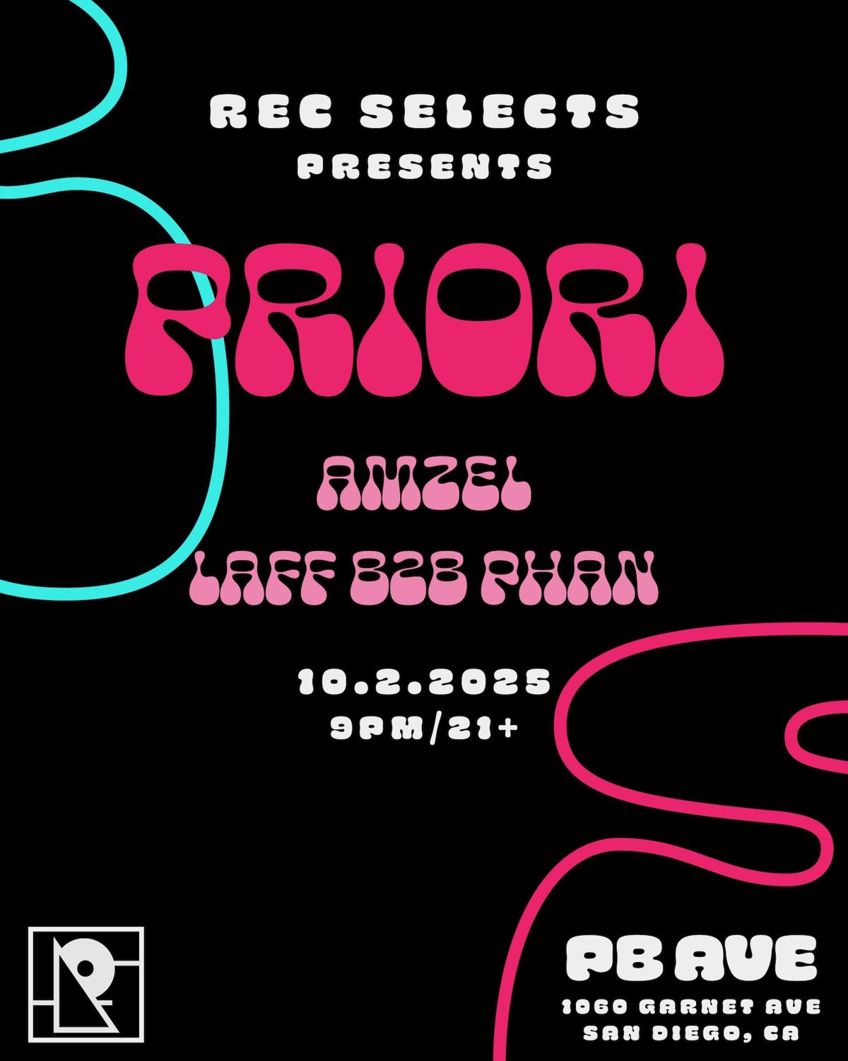 Rec Selects Presents: Priori