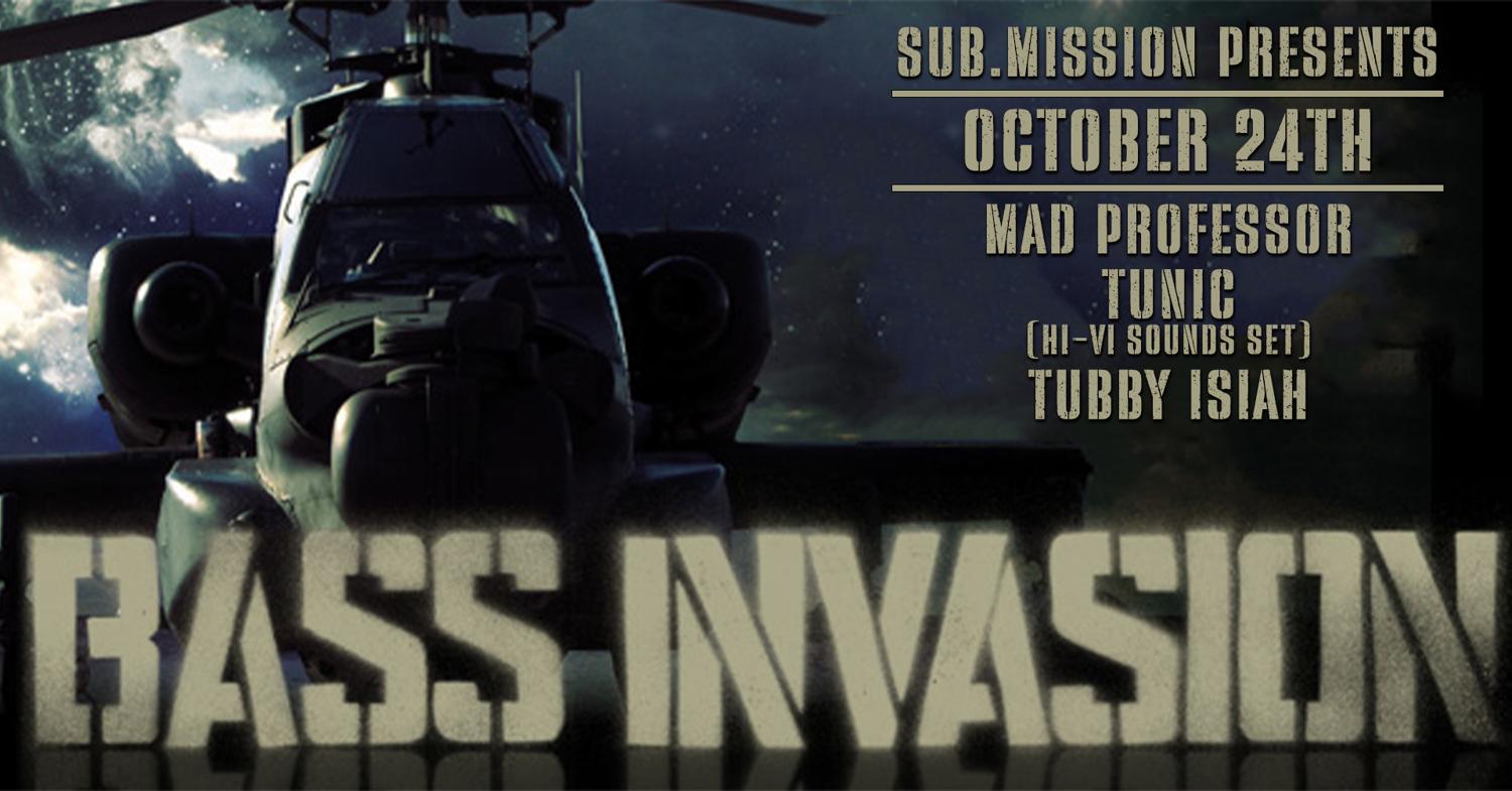 Sub.Mission Presents: Bass Invasion | Mad Professor