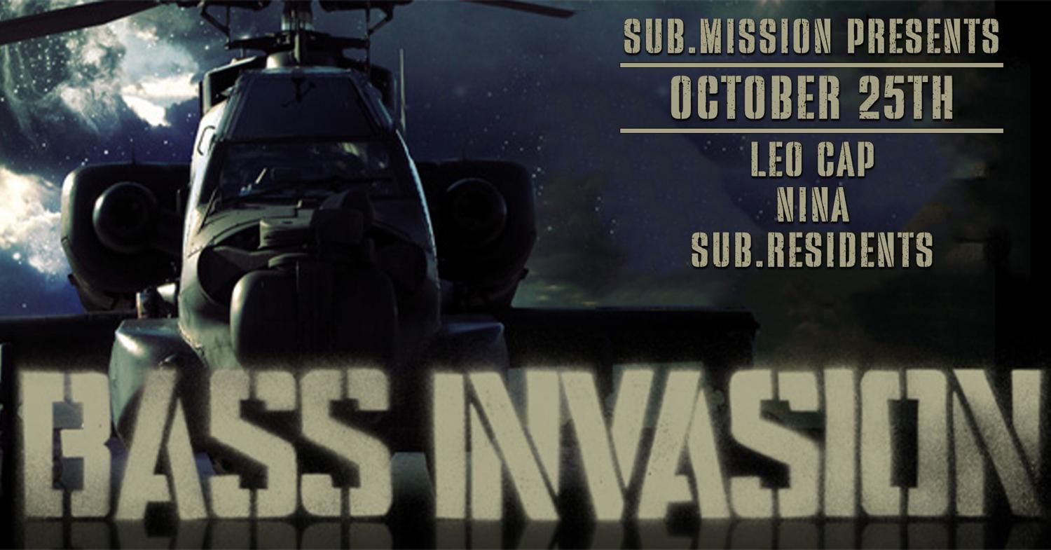 Sub.Mission Presents: Bass Invasion | Leo Cap