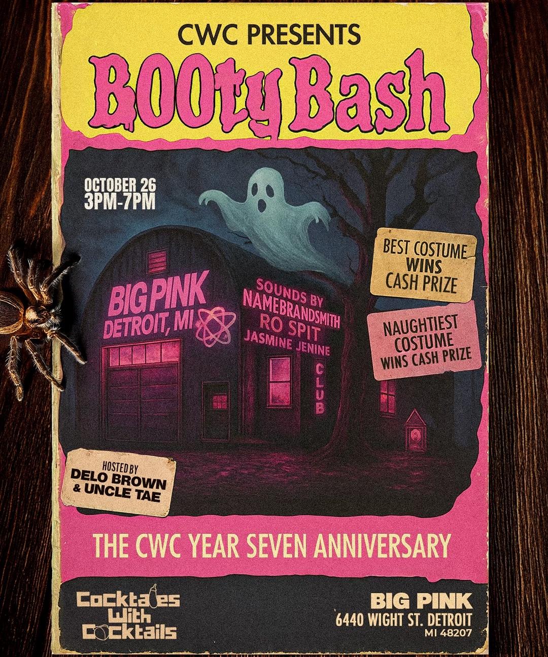 Cwc Presents: Booty Bash (Hiphop, R&B + More)
