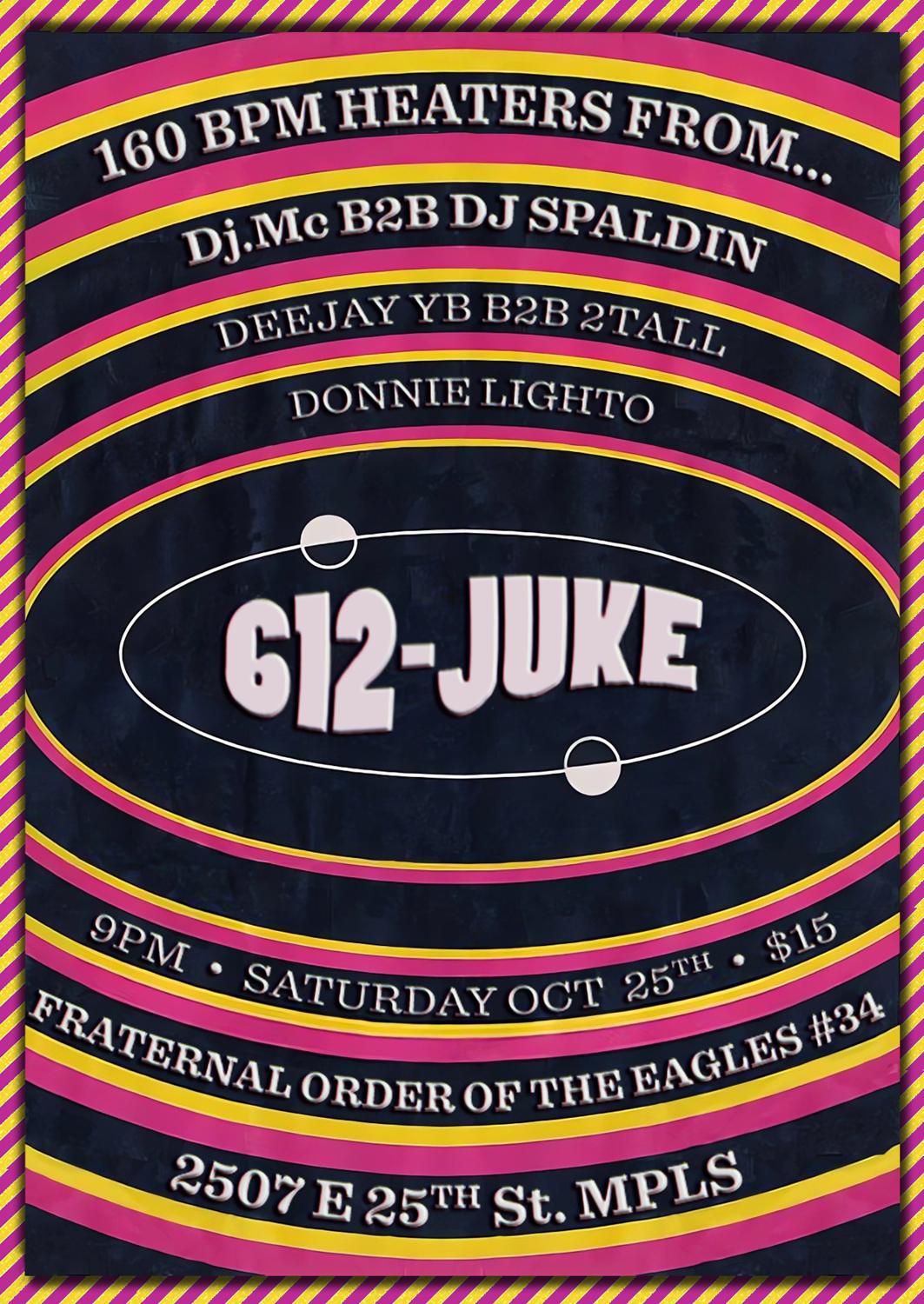 612-Juke - Dj.Mc, Dj Spaldin, Deejay Yb B2B 2Tall
