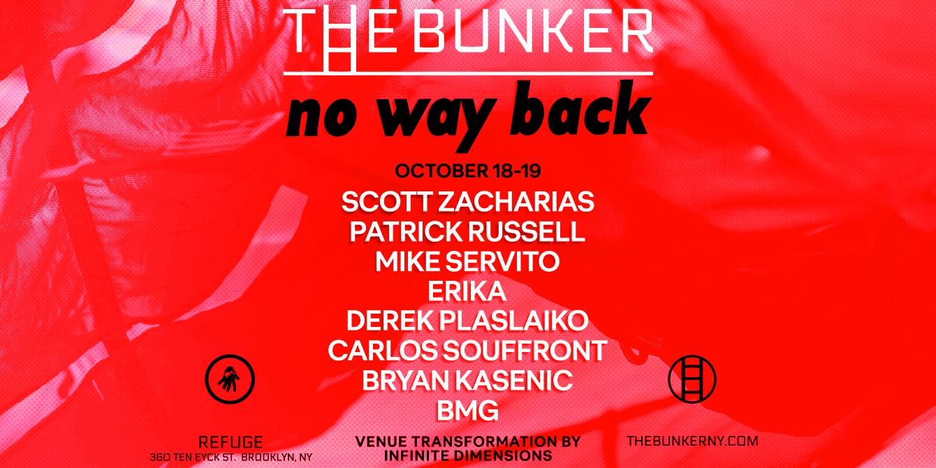 The Bunker Presents No Way Back Nyc