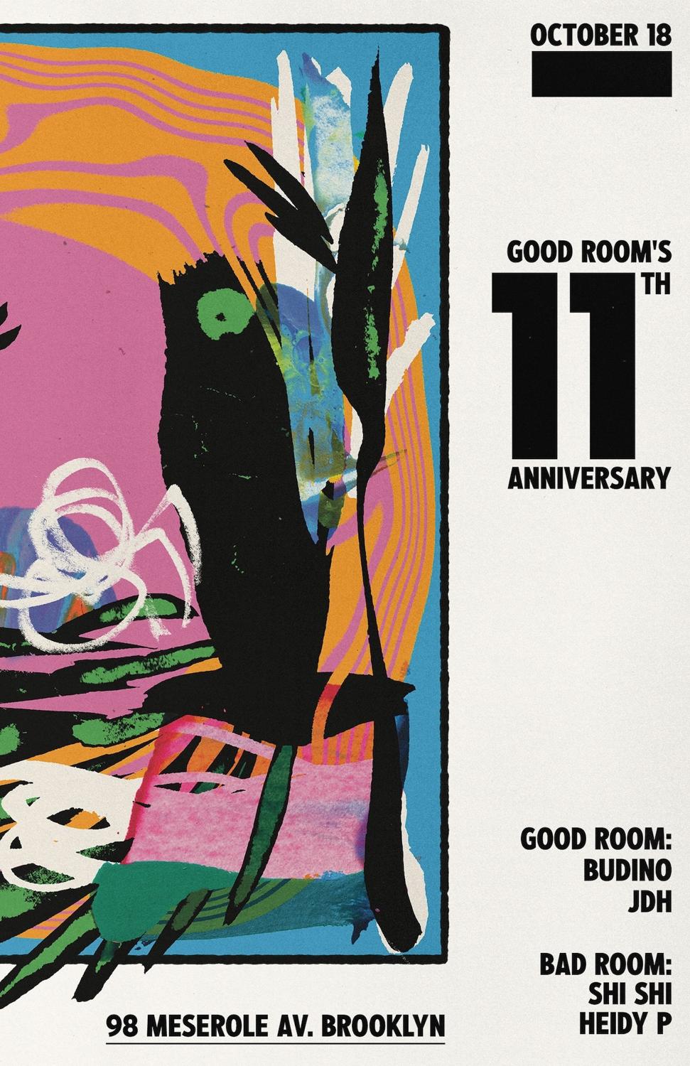 Good Room'S 11Th Anniversary Ft Budino, Jdh, Shi Shi, Heidy P