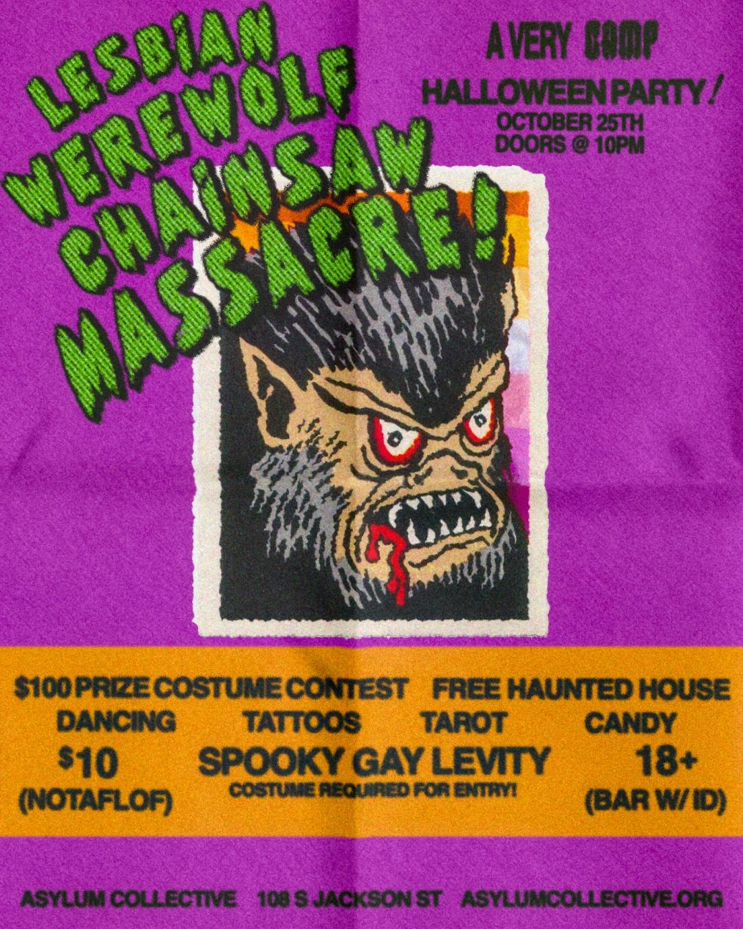 Lesbian Werewolf Chainsaw Massacre