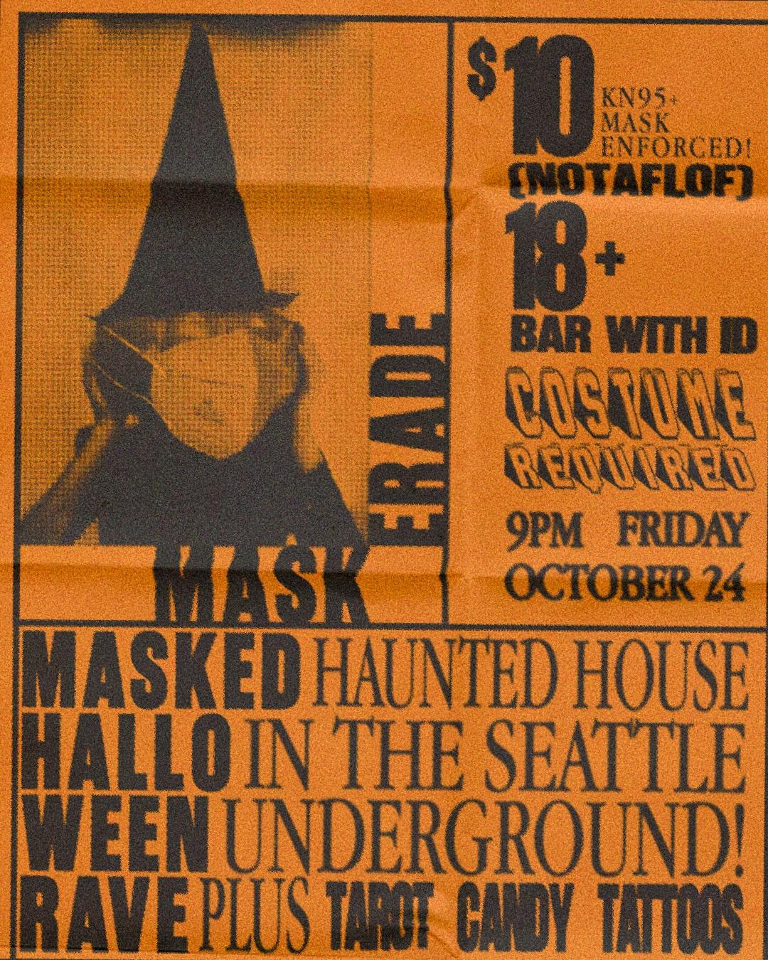 Maskerade: Queer Halloween Party (Masks Required)
