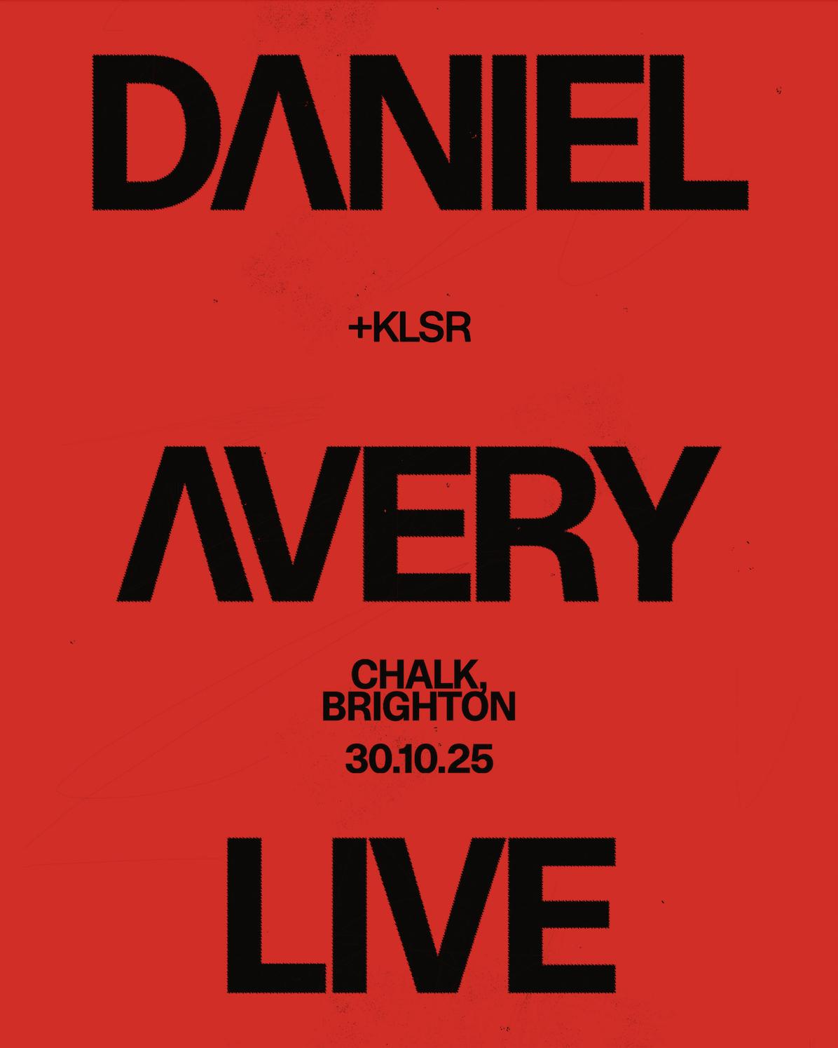 Daniel Avery (Live)