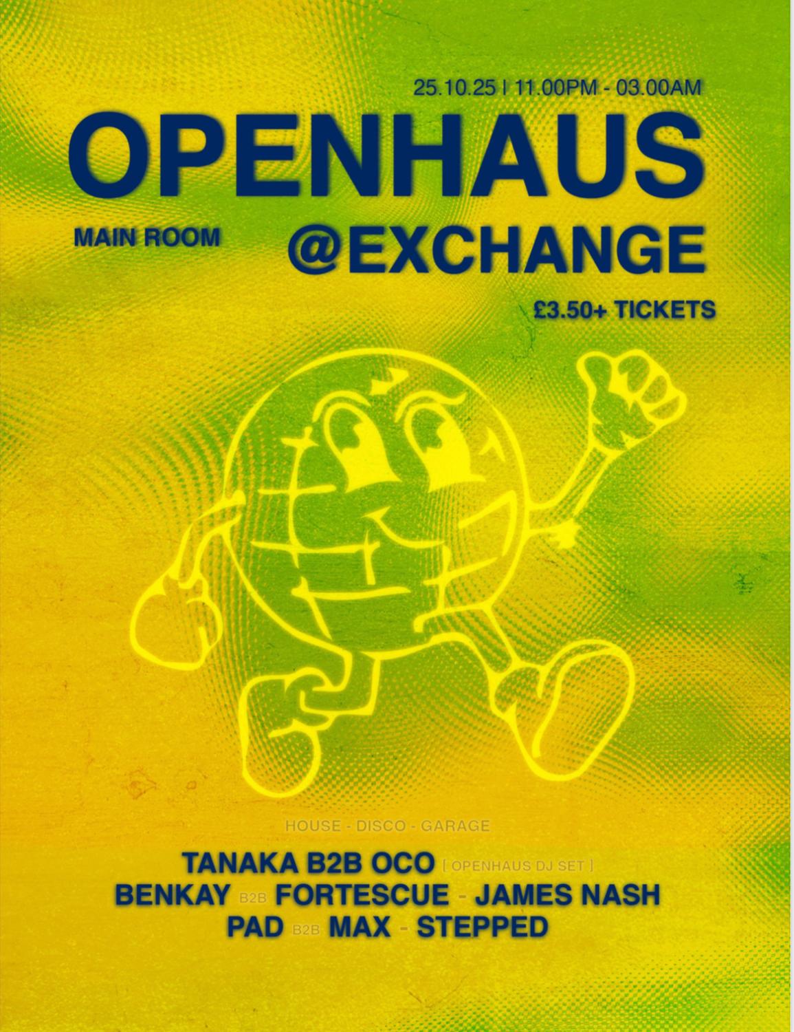 Openhaus @ Exchange