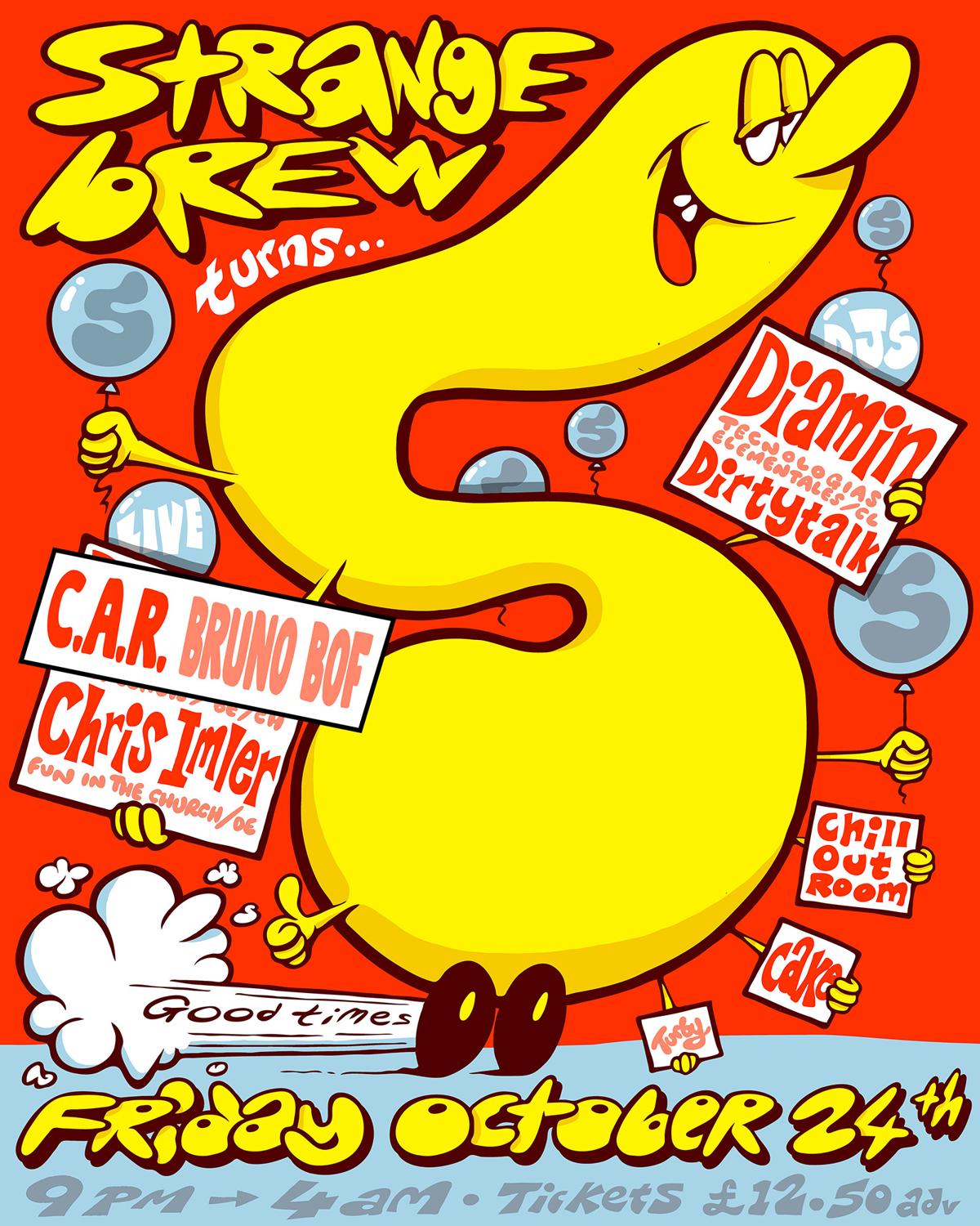 Strange Brew'S 5Th Bday: Diamin, C.A.R, Chris Imler, Dirtytalk