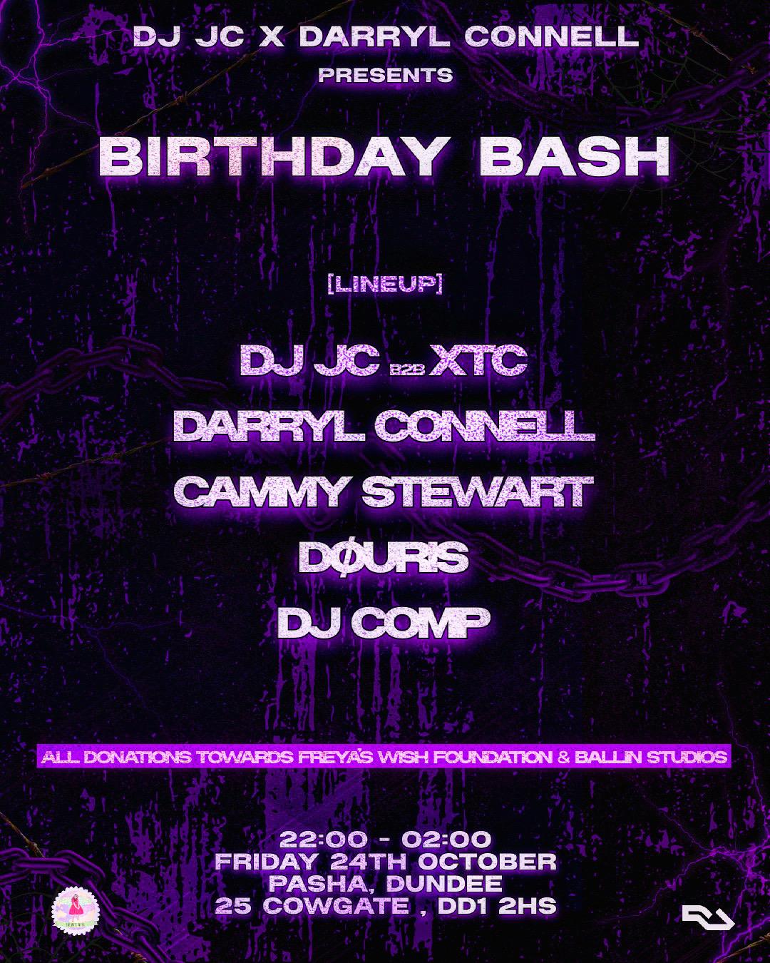 Dj Jc & Darryl Connell Birthday Bash