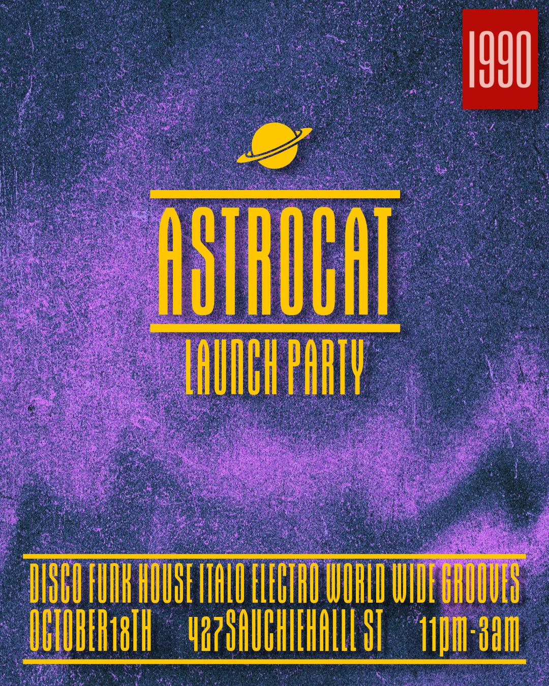 Astrocat Launch Party / 1990