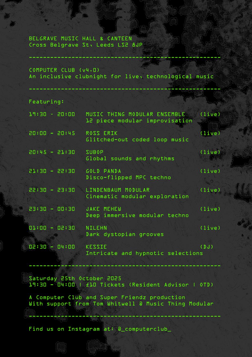 Computer Club (V4.0)