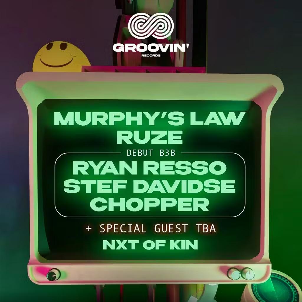 Groovin Presents: Murphys Law, Ruze, Ryan Resso + More