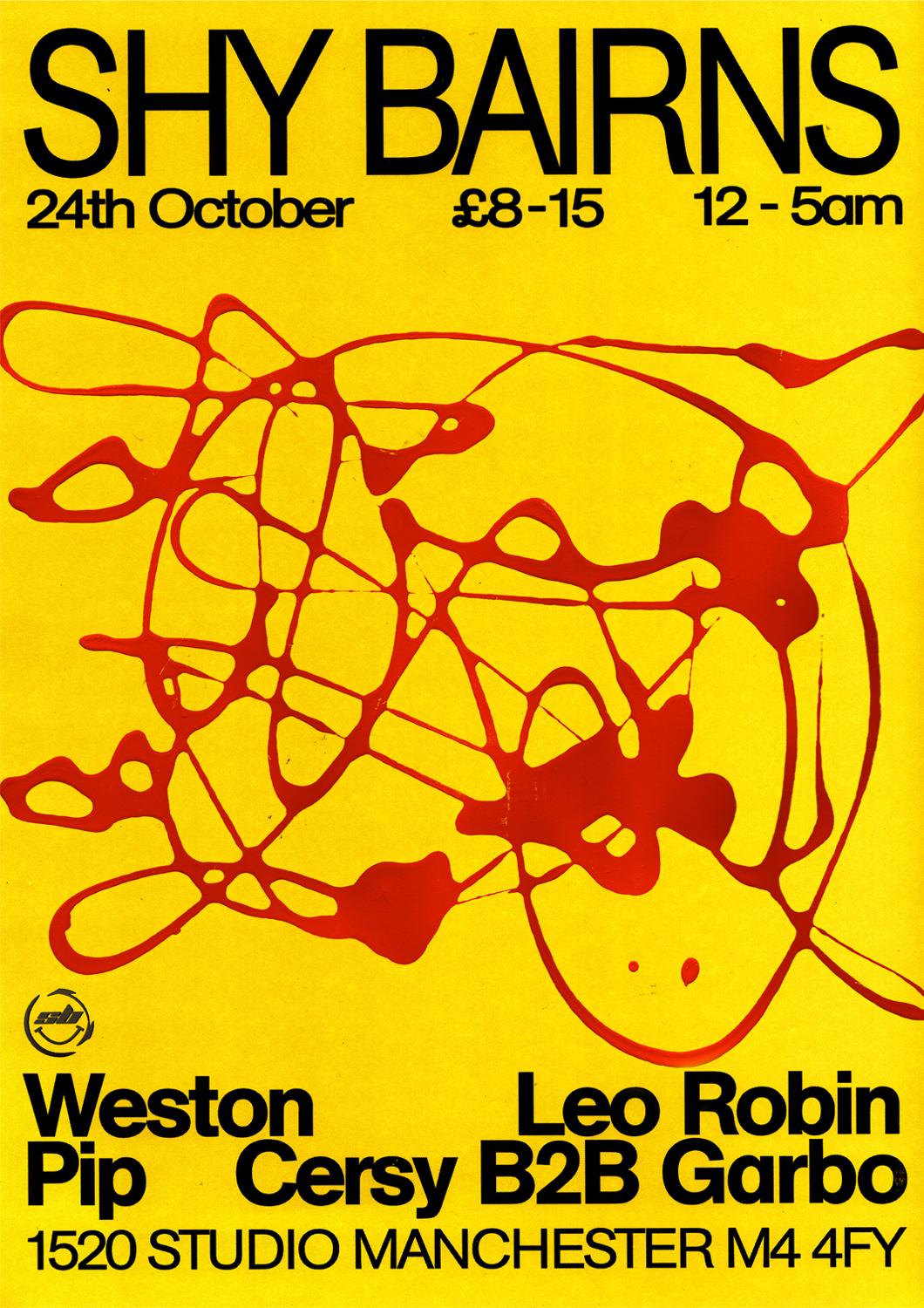 Shy Bairns Party // 1520 Studios Manchester