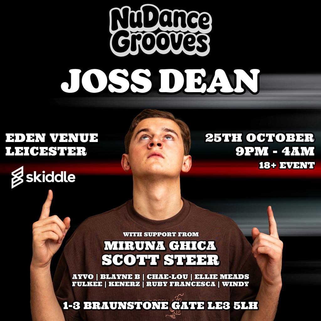Nudancegrooves Presents... Joss Dean