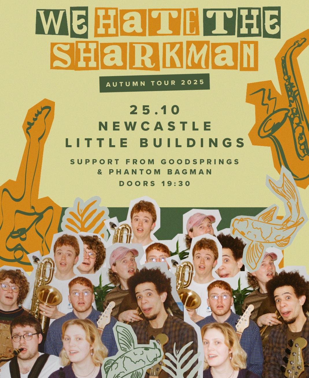 We Hate The Sharkman - Debut Album Tour Newcastle