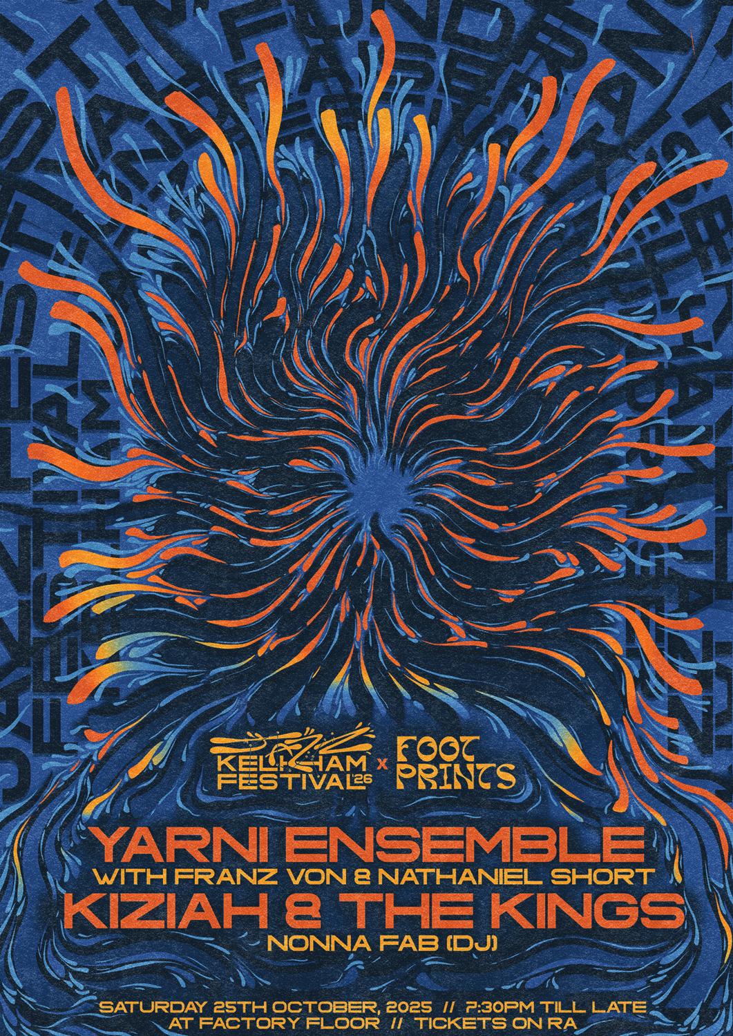 Kelham Jazz Fest X Footprints Fundraiser: Yarni Ensemble, Kiziah & The Kings, Nonna Fab