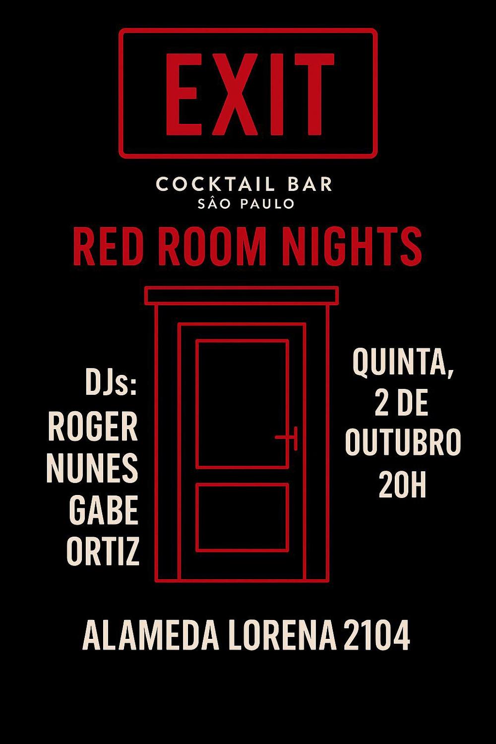 Red Room Nights Com Gabe Ortiz E Roger Nunes