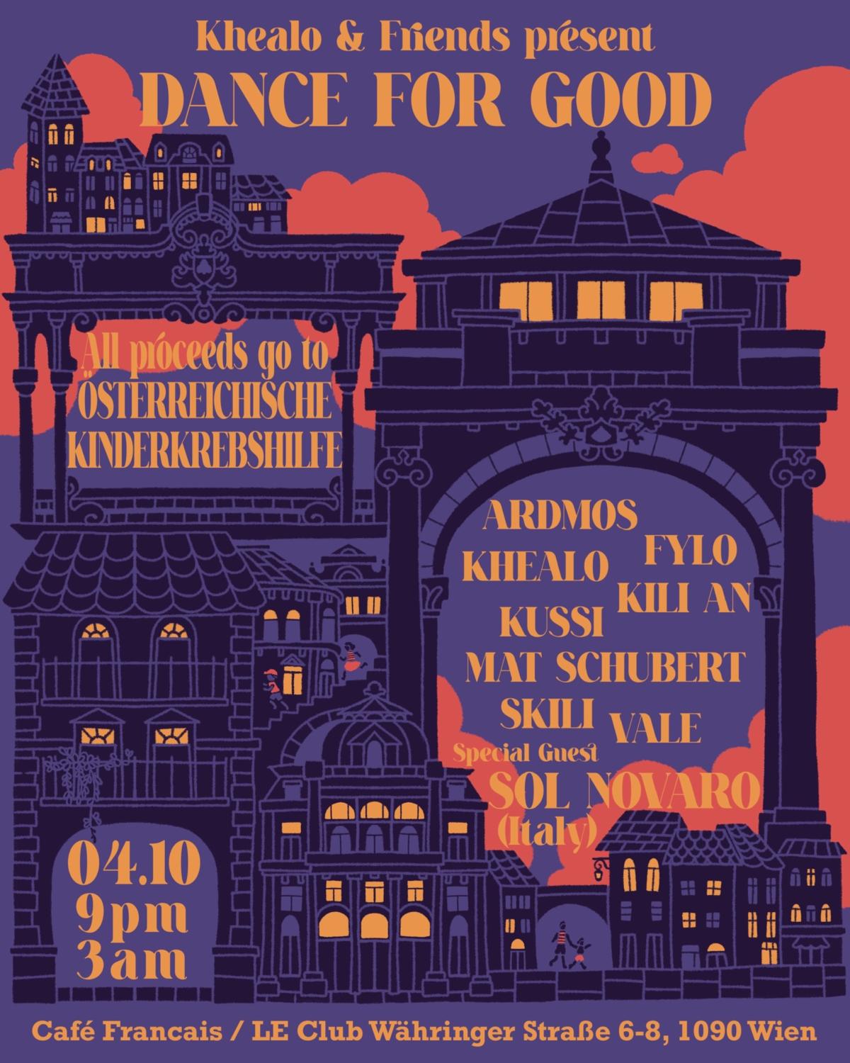 Khealo & Friends Present: Dance For Good
