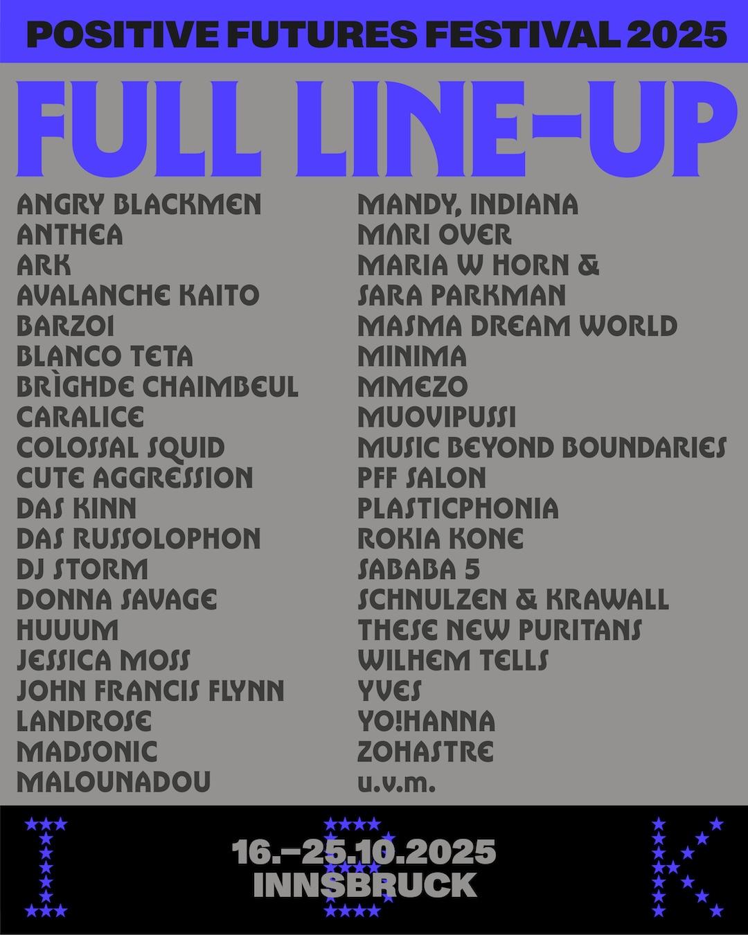 Positive Futures Festival