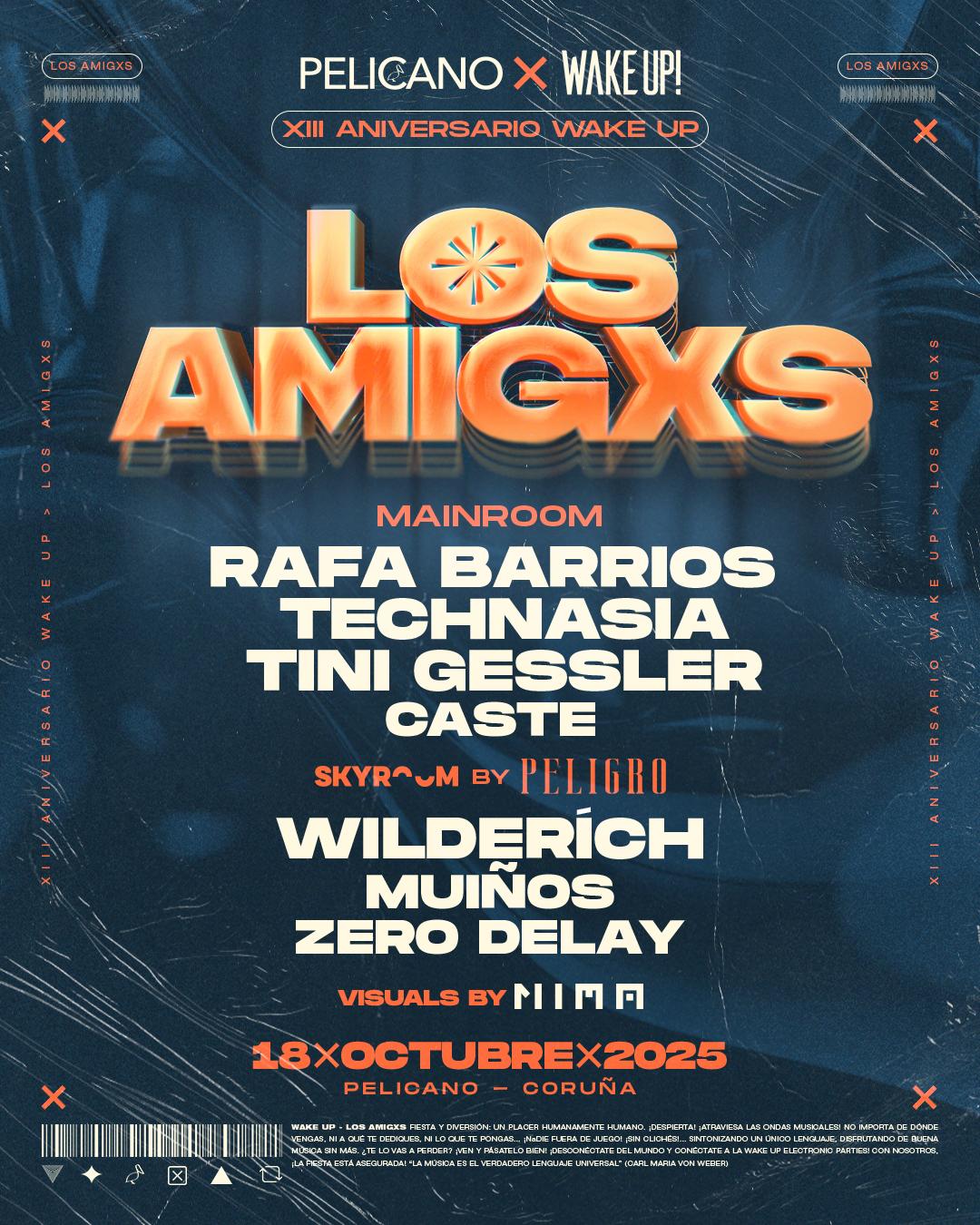 Wake Up Anniversario 18 Octubre