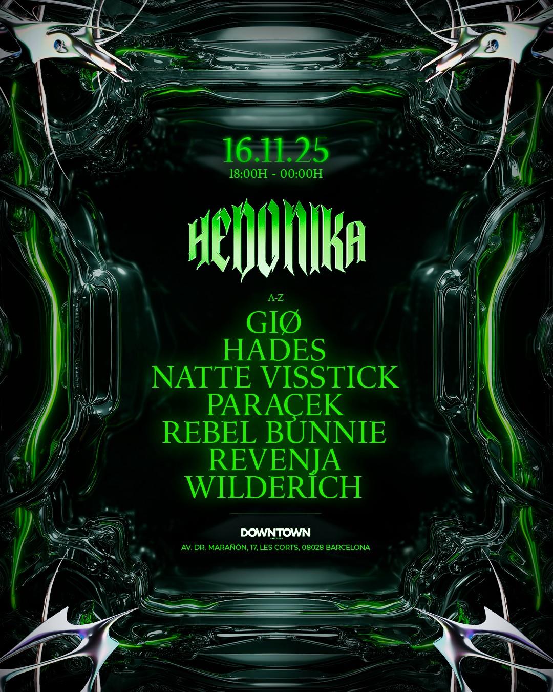 Hedonika By Fury - Hard Bounce, Hard Trance & Rave