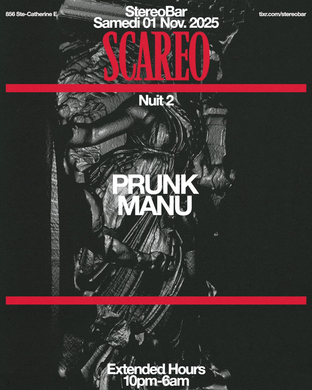 Scareobar: Prunk - Manu