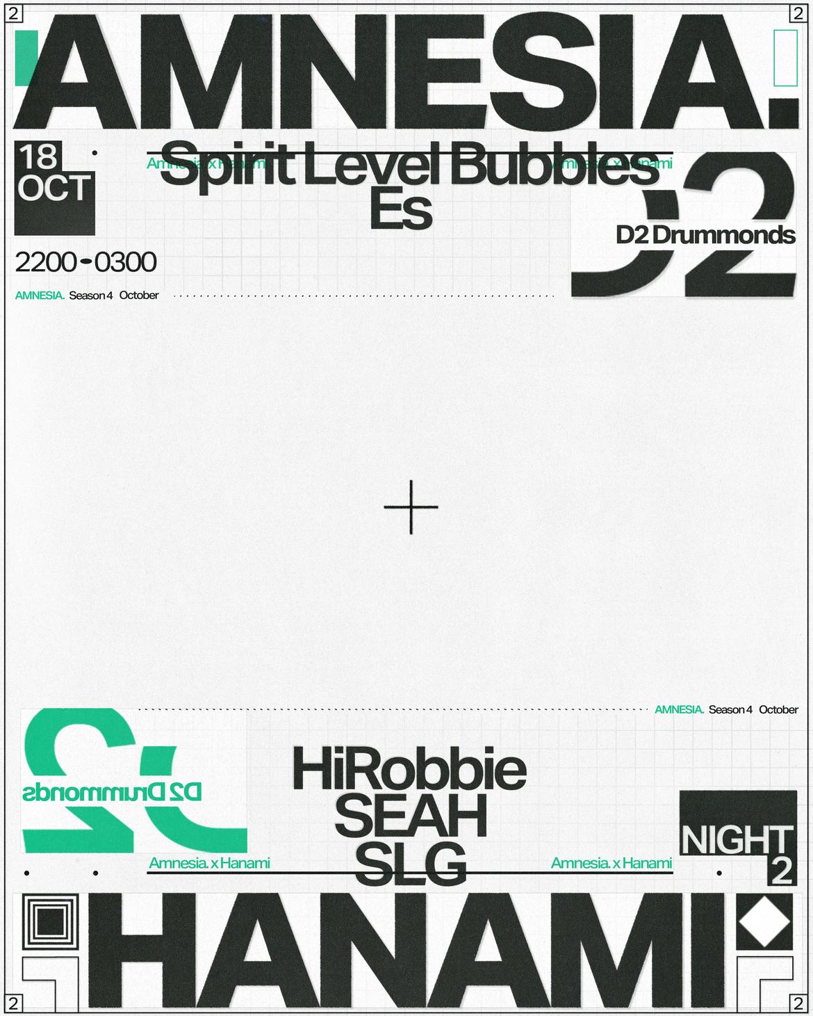Amnesia Invites Hanami With Hirobbie, Seah, Slg + More