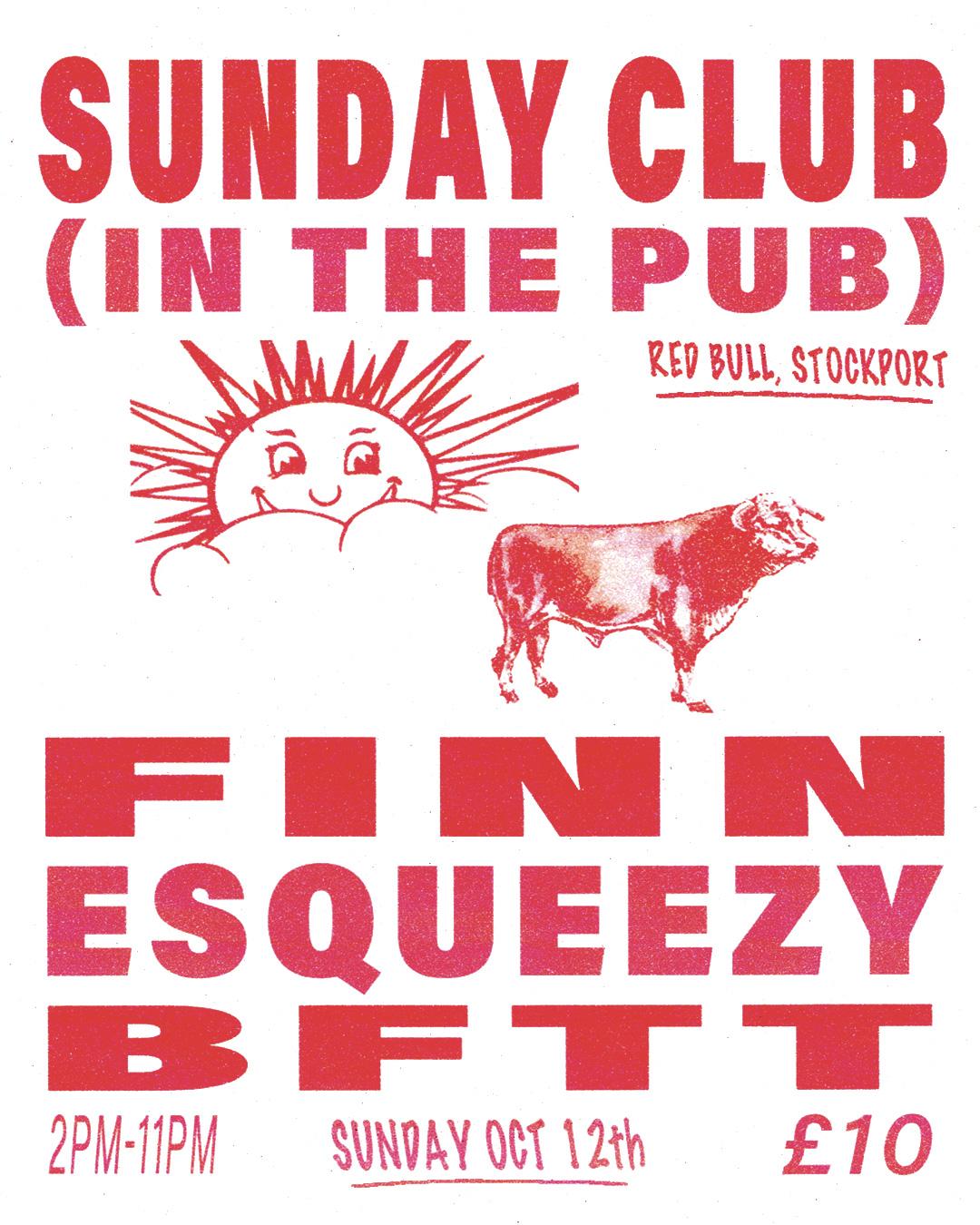 Sunday Club In The Pub With Finn, Bftt & Esqueezy