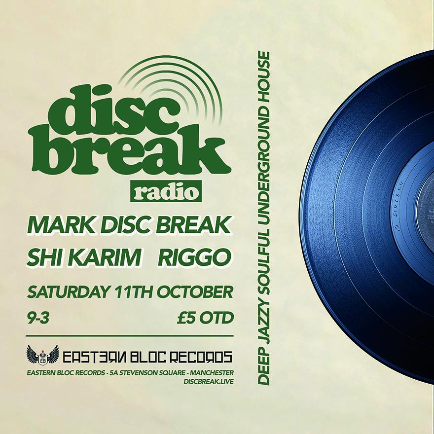 Disc Break Radio At Eastern Bloc
