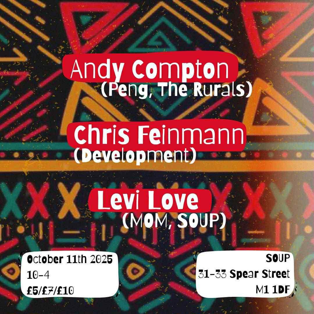 Mas O Menos Hosts Andy Compton