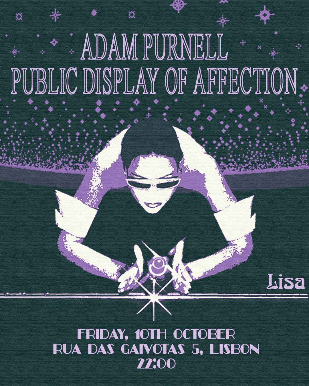 Adam Purnell Invites Public Display Of Affection