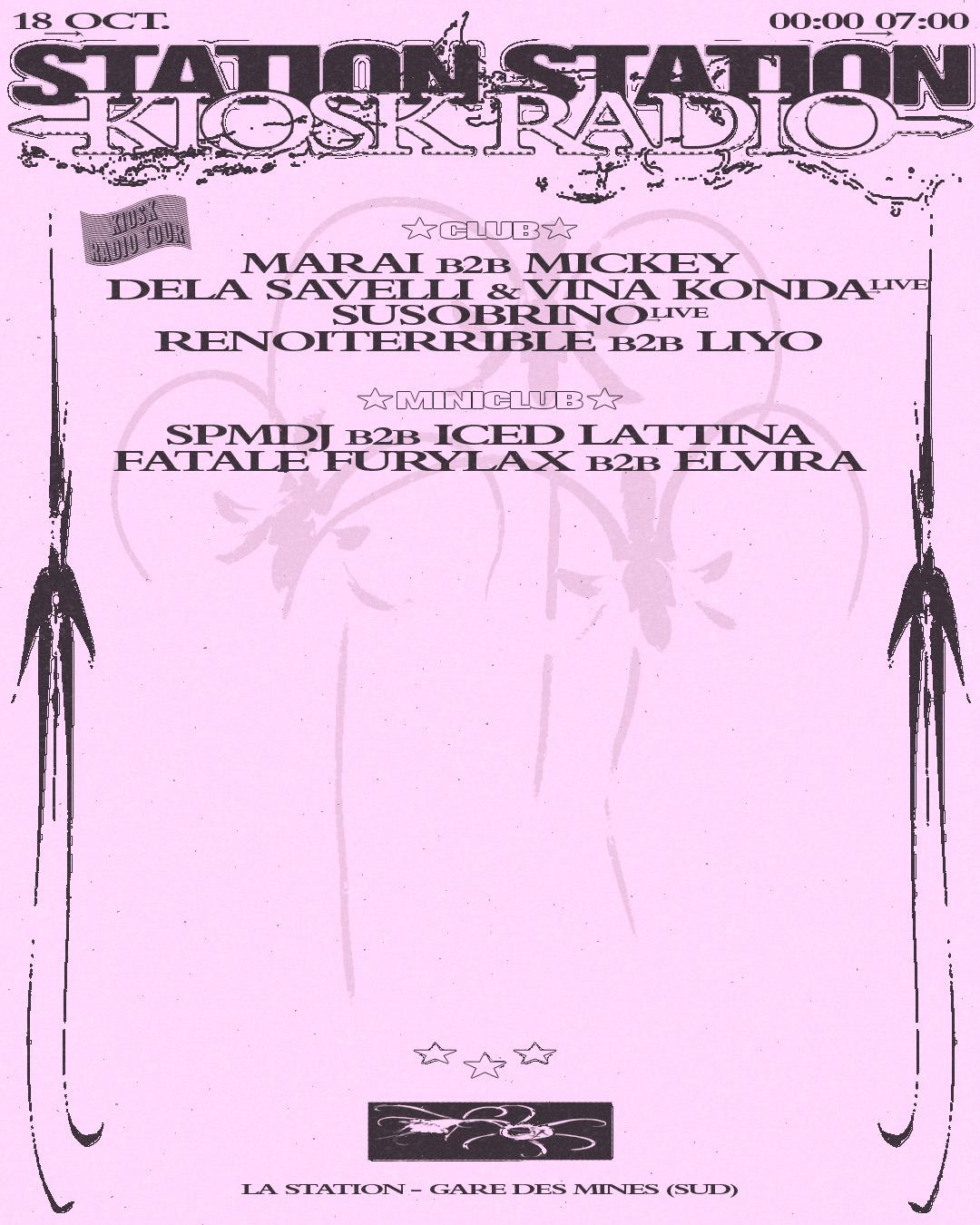 Kiosk Radio X Station Station - Club Night