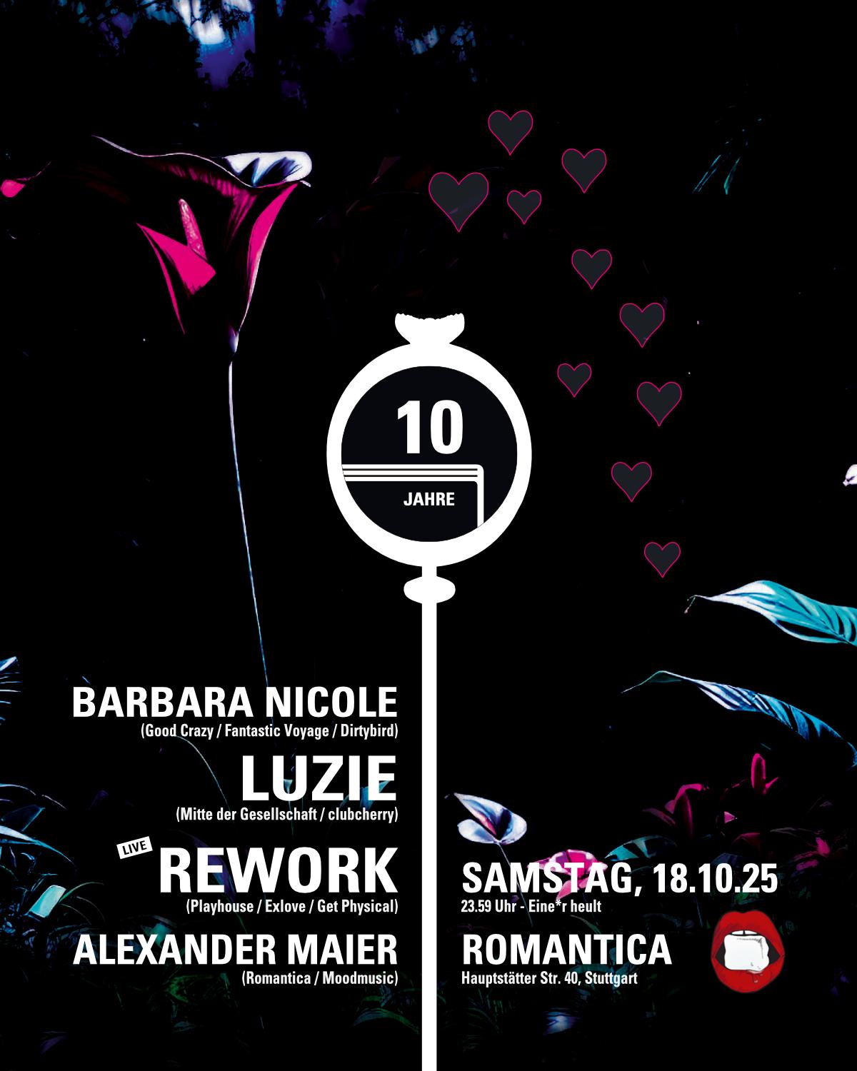 10 Jahre Maier'S Lab With Luzie, Rework *Live*, Barbara Nicole & Alex Maier