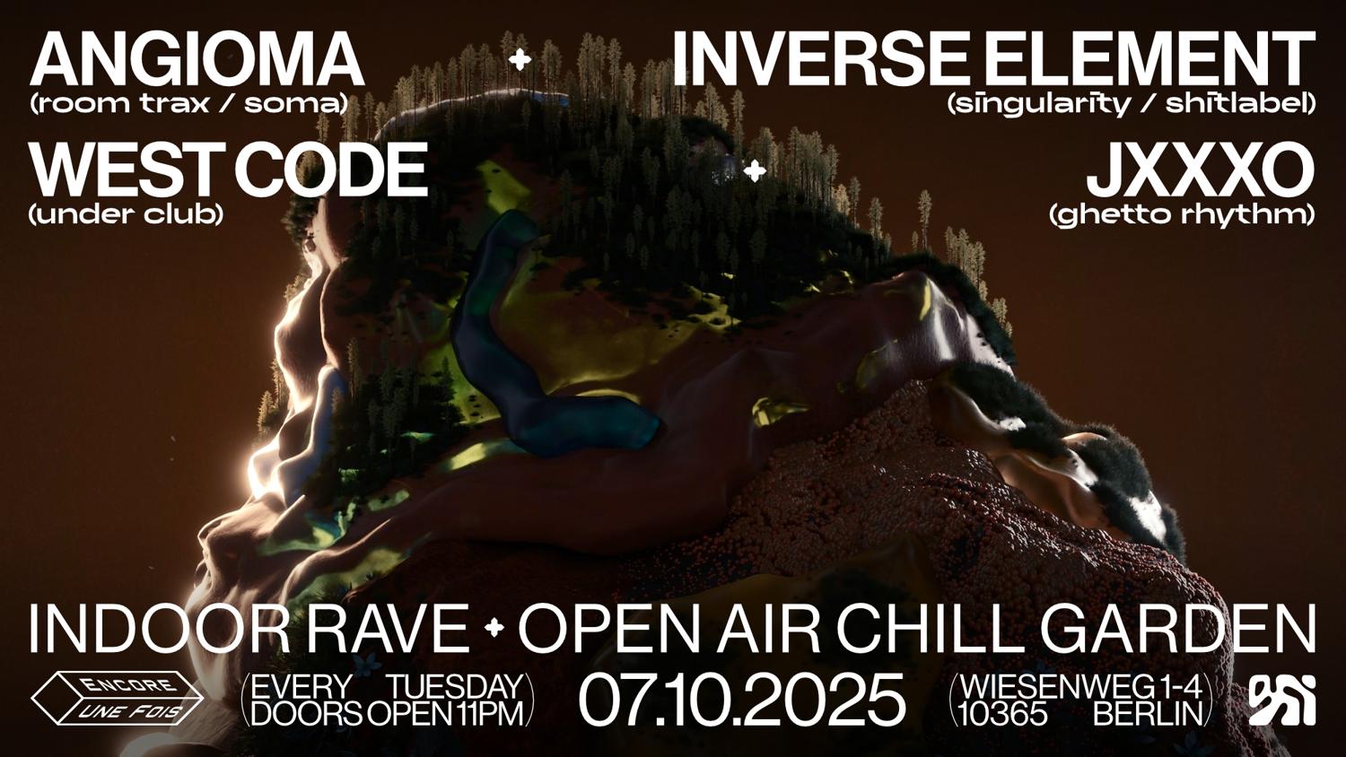 ✦Encore.Une.Fois✦ / Tuesday Techno Rave