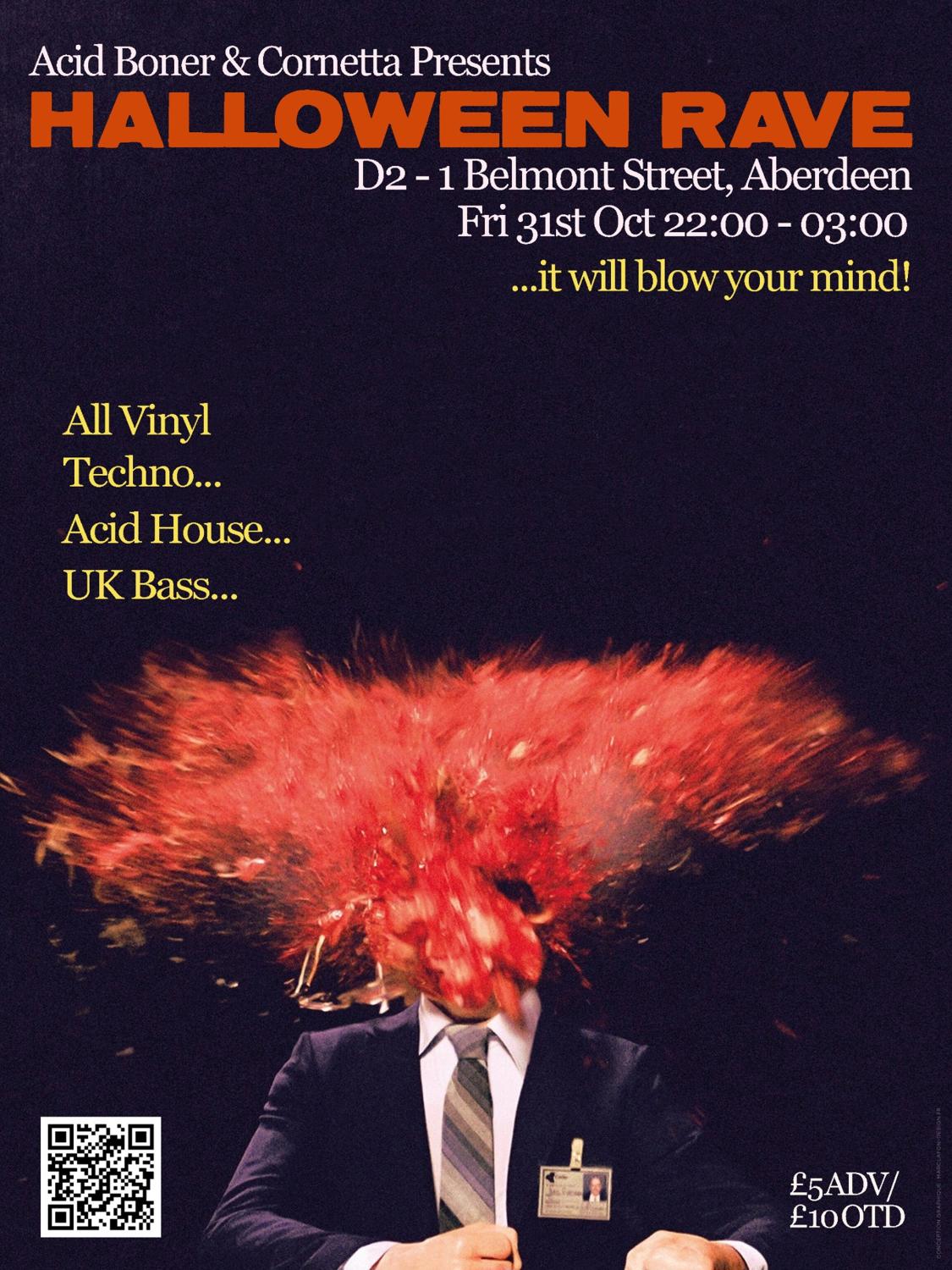 Acid Boner & Cornetta Present: Halloween Rave