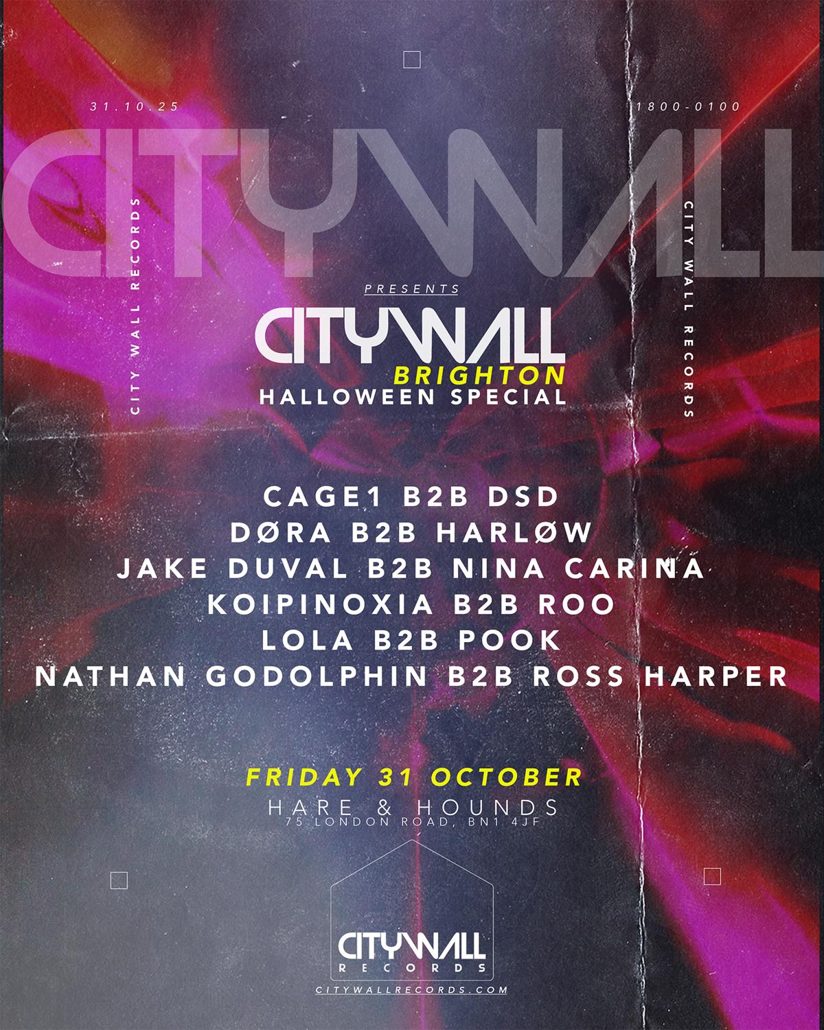 City Wall Brighton Halloween Special