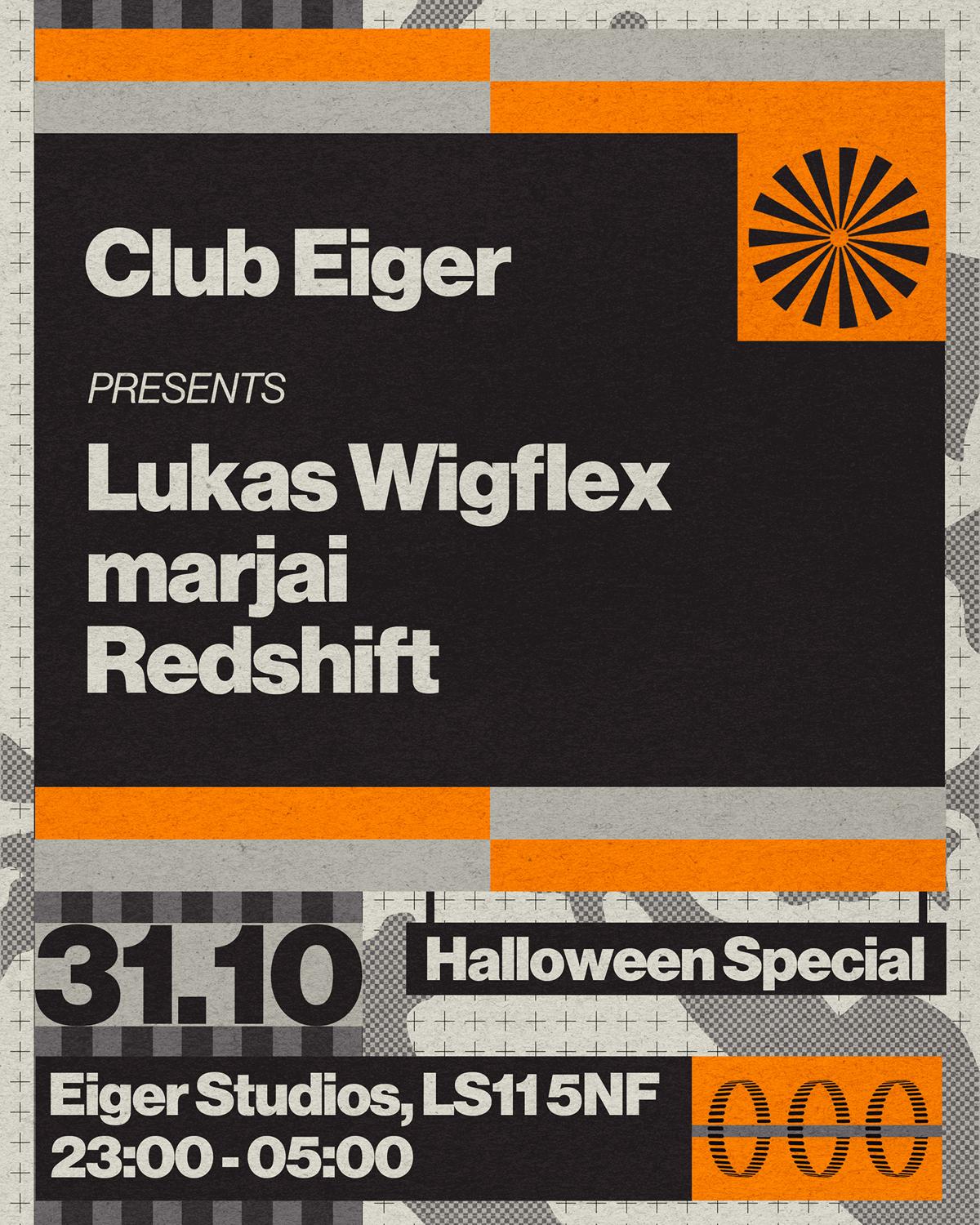 Club Eiger: Lukas Wigflex, Marjai & Redshift