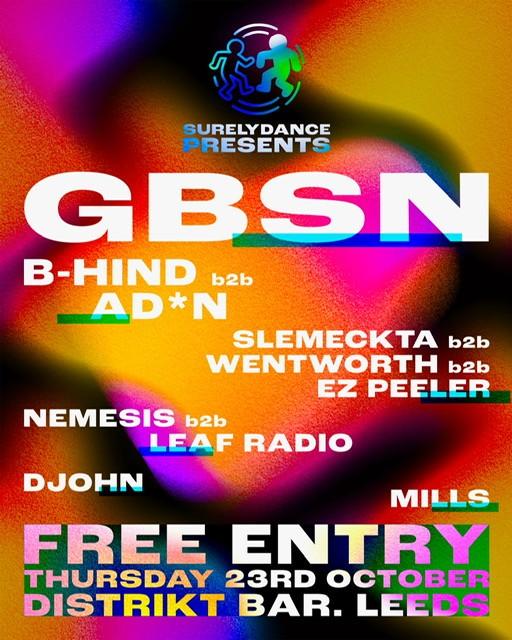 Surely Dance Presents: Gbsn