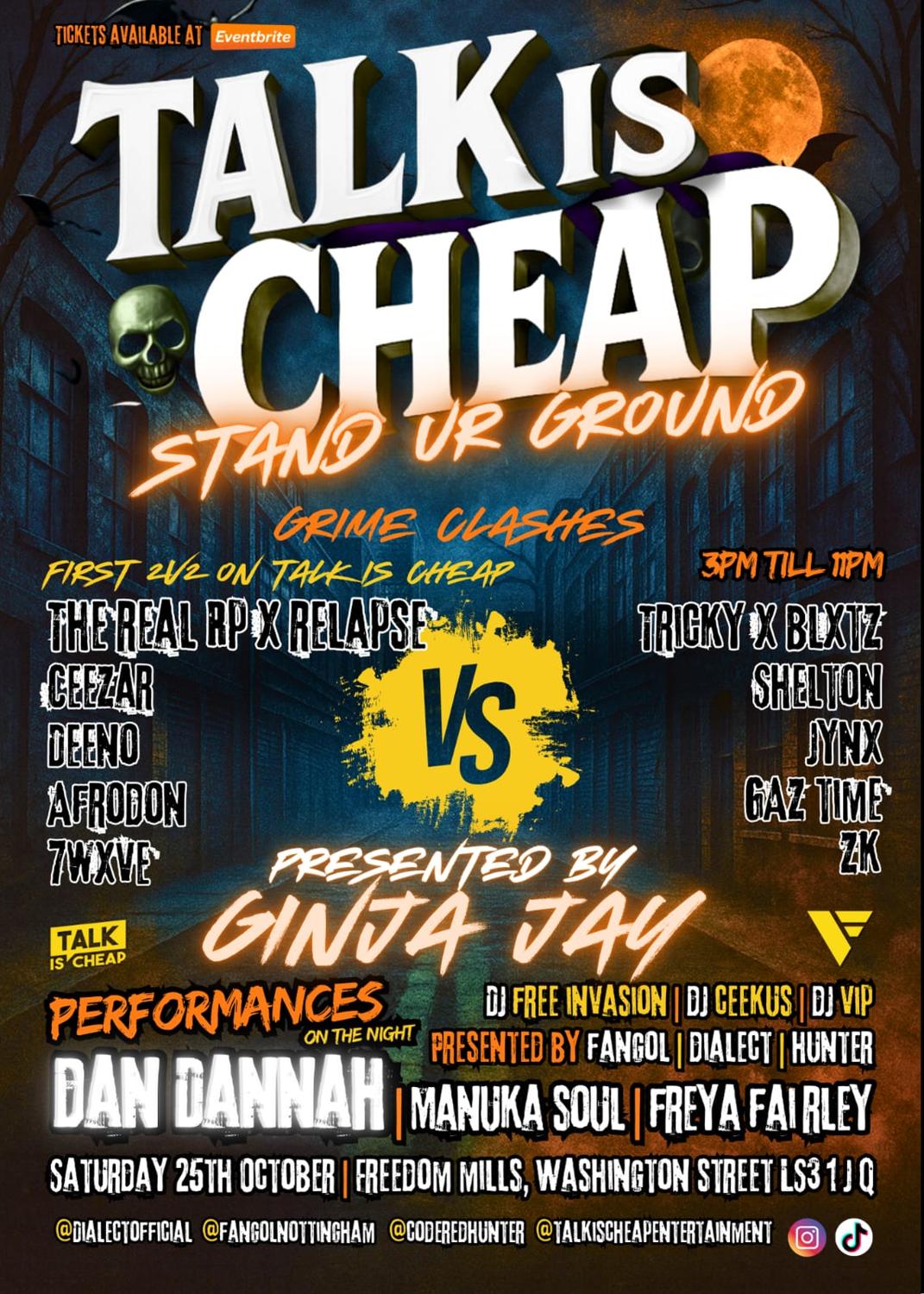 Talk Is Cheap: Stand Ur Ground